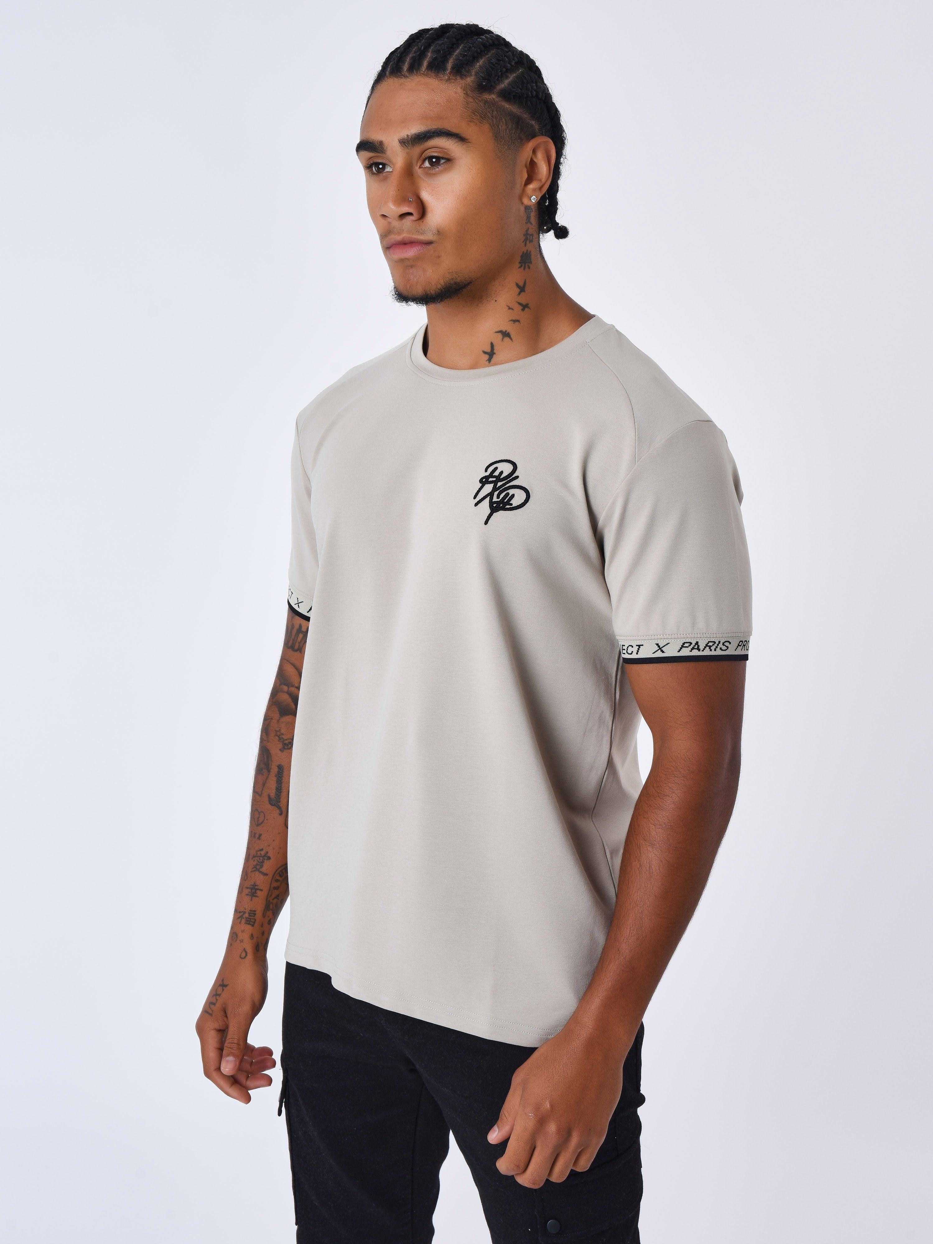 Elastic band T-shirt-4