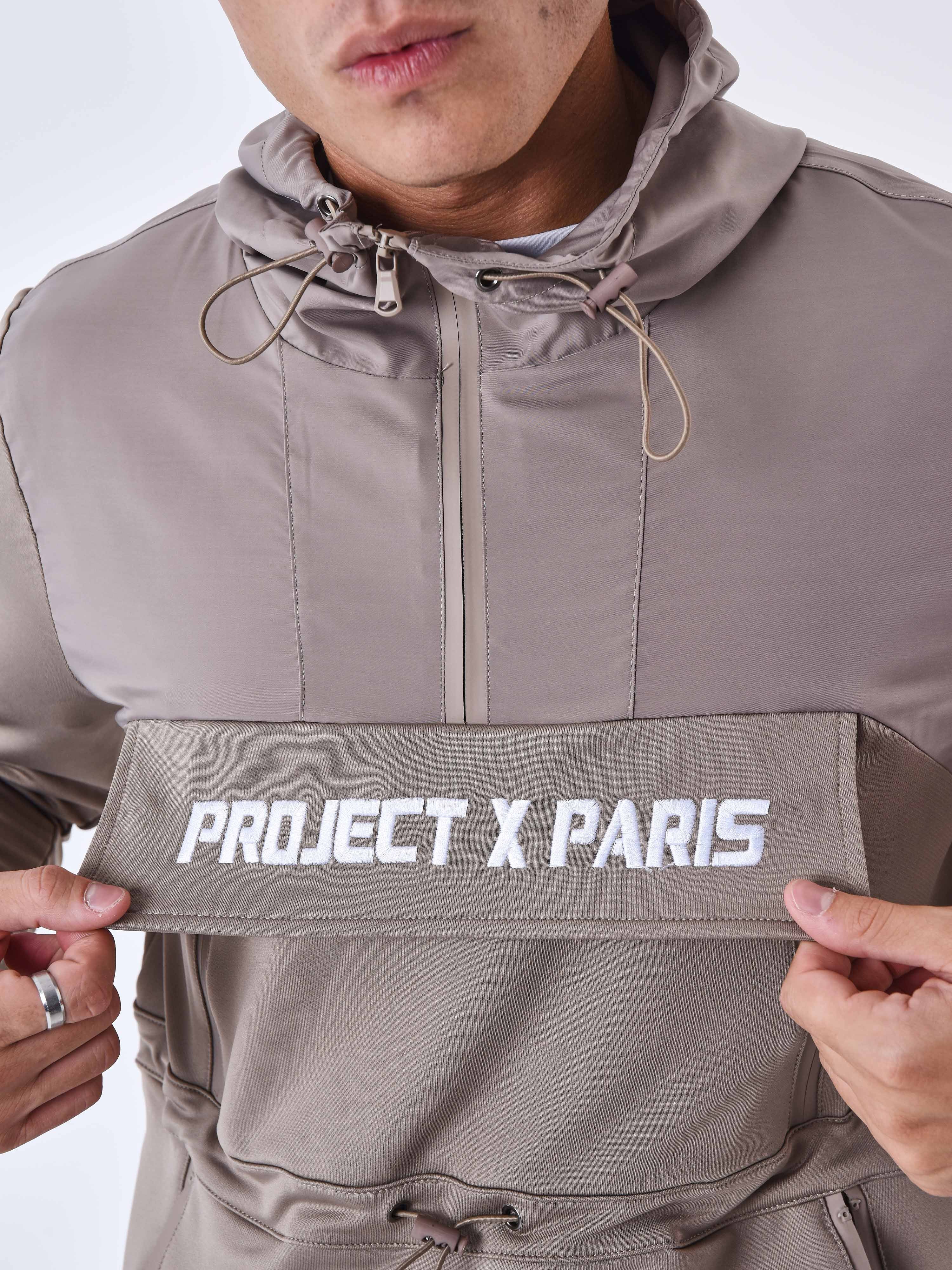 Windbreaker style hoodie-6