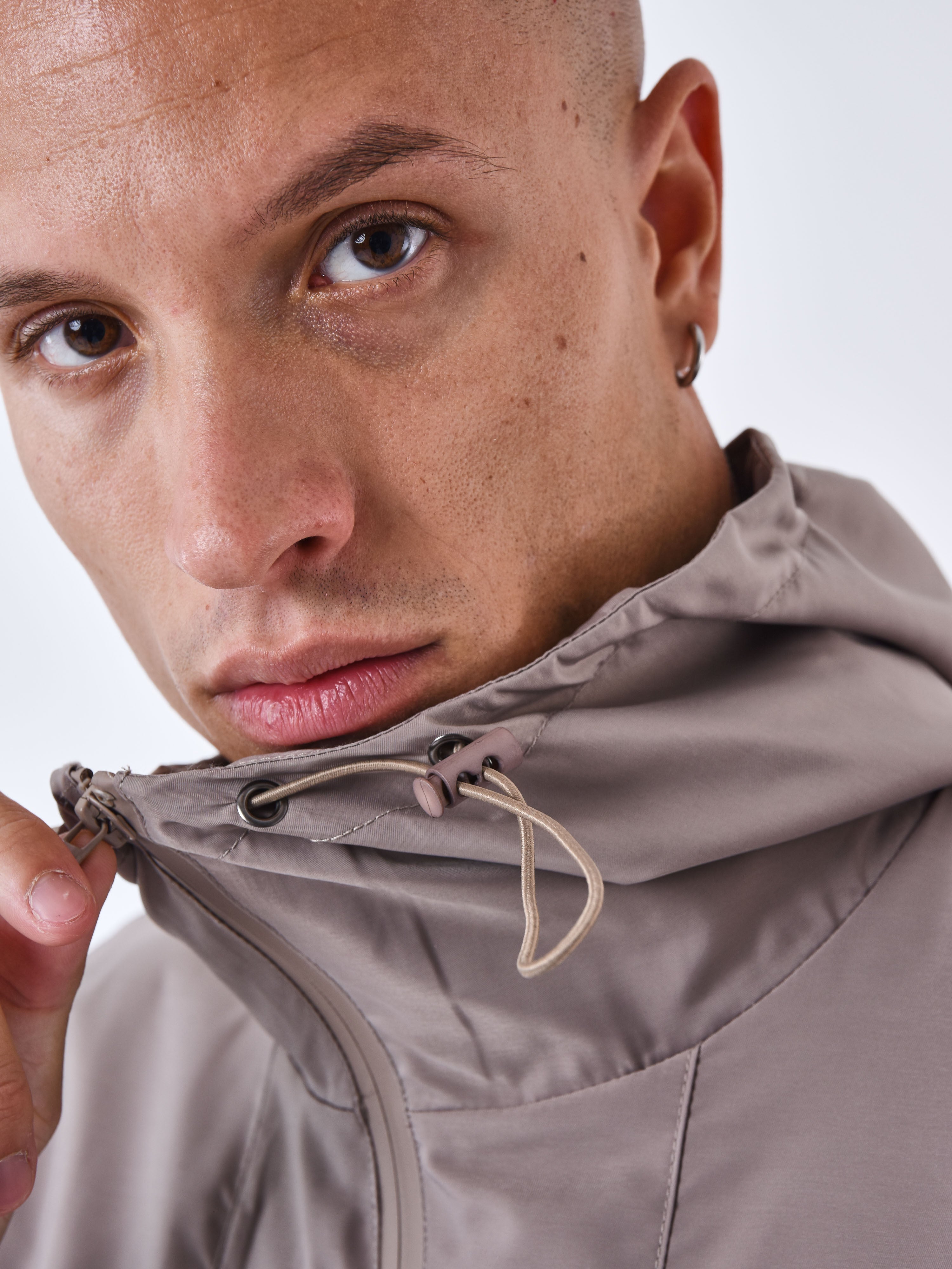 Windbreaker style hoodie-7