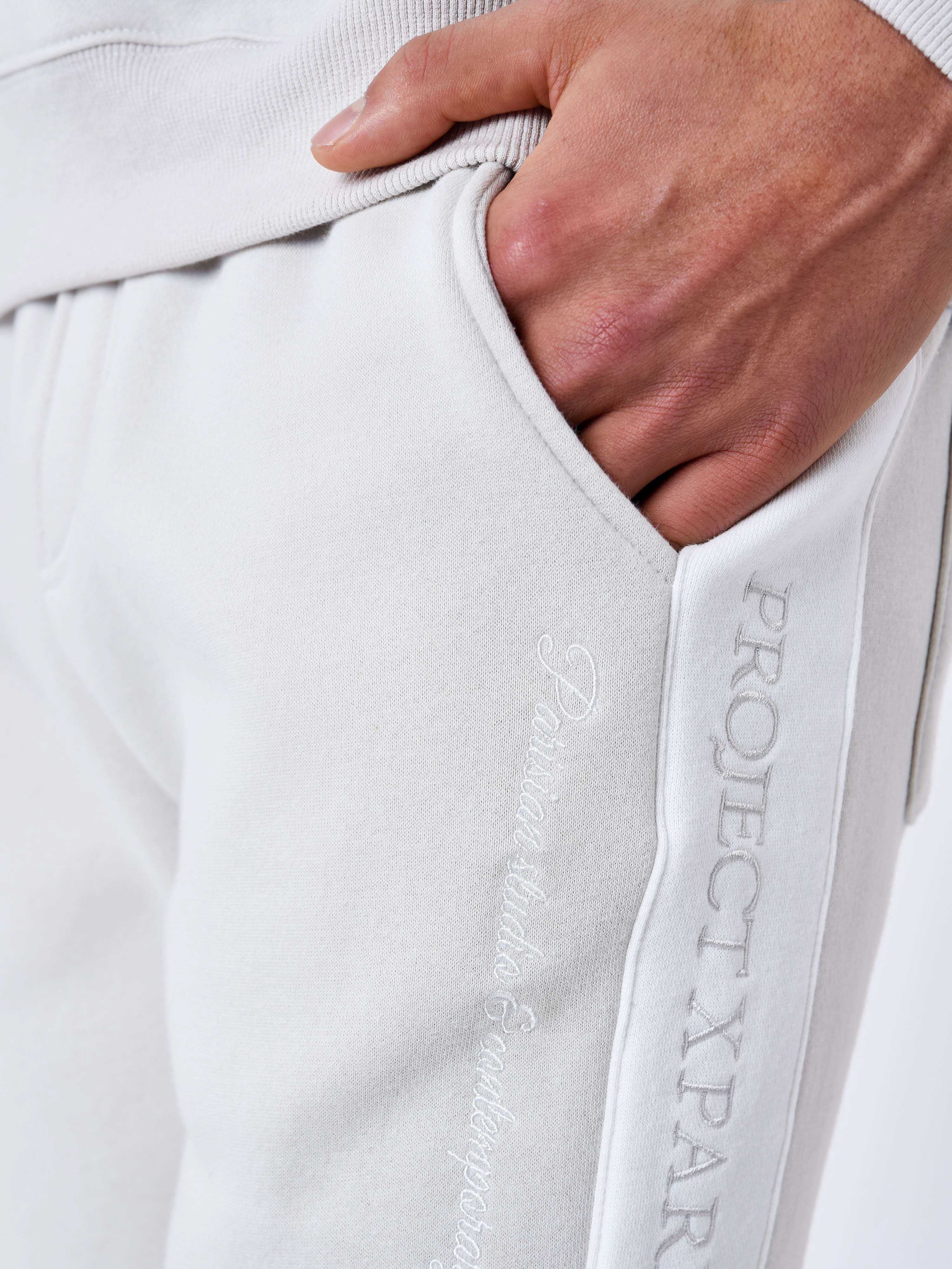 Cargo style Band jogging bottoms-7