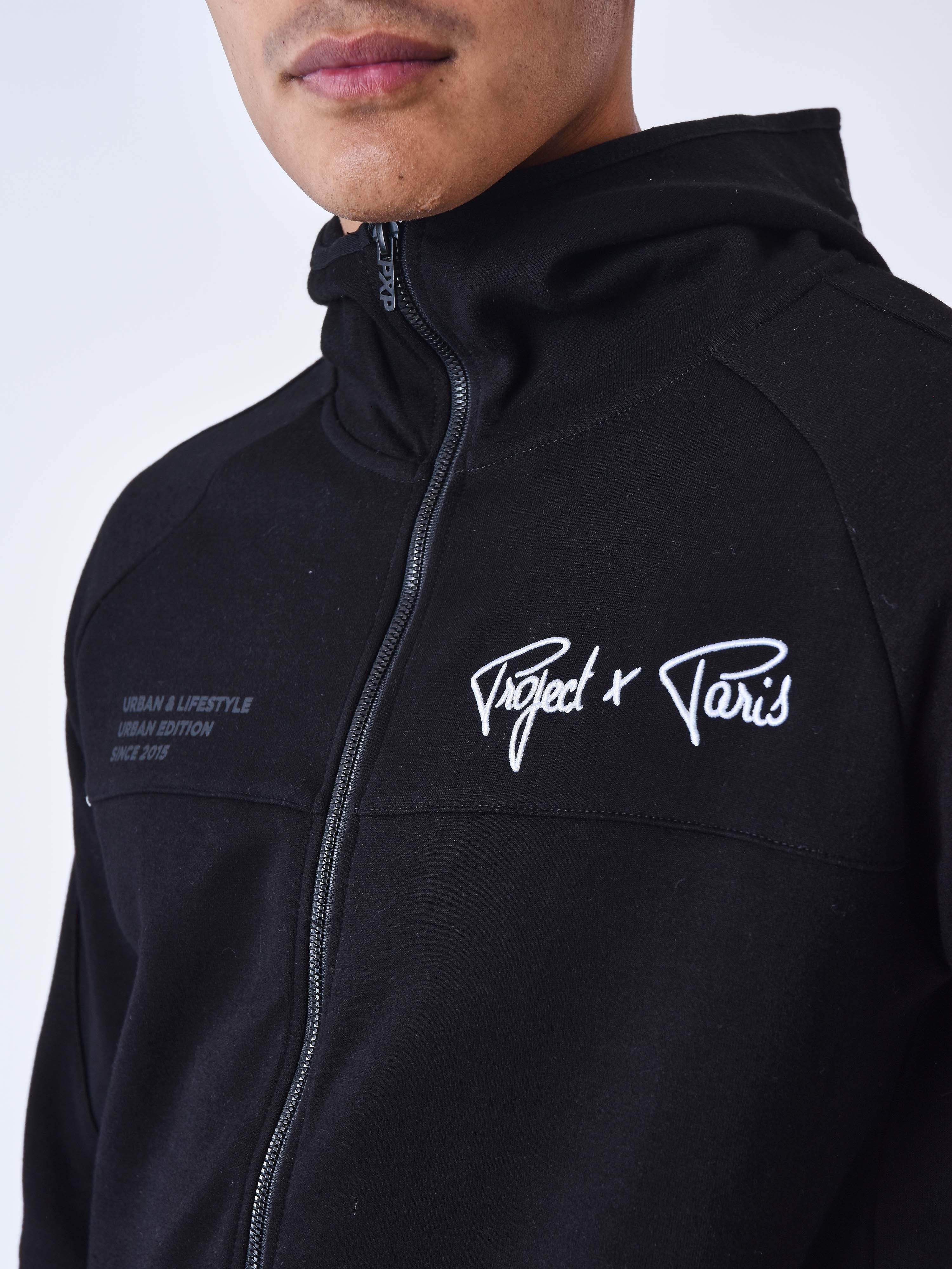 Two tone zip-up Hoodie-6