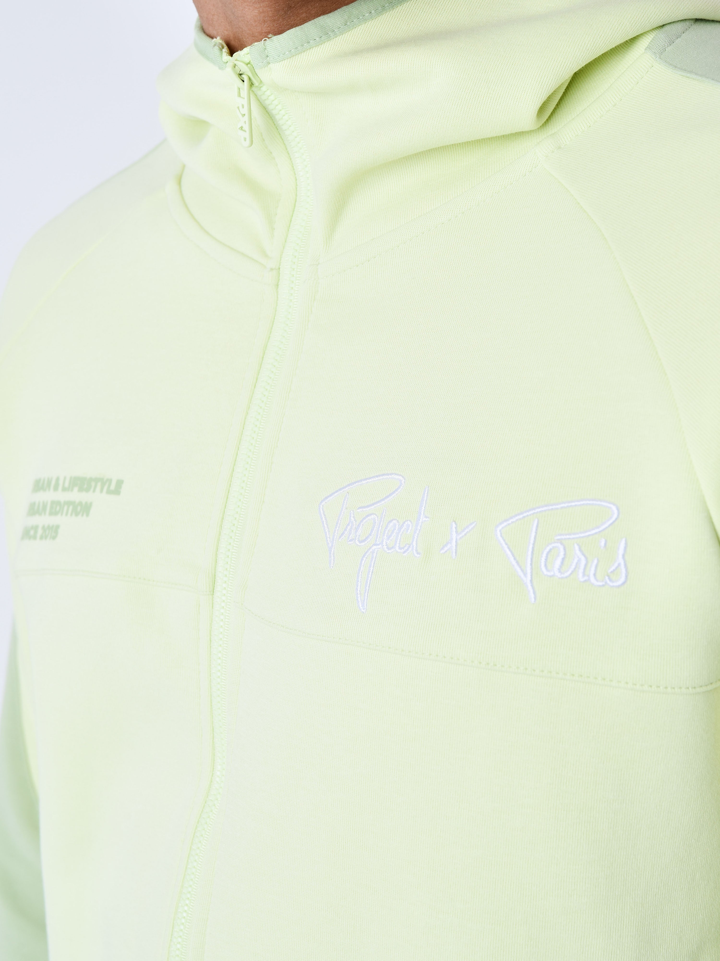 Two tone zip-up Hoodie-6
