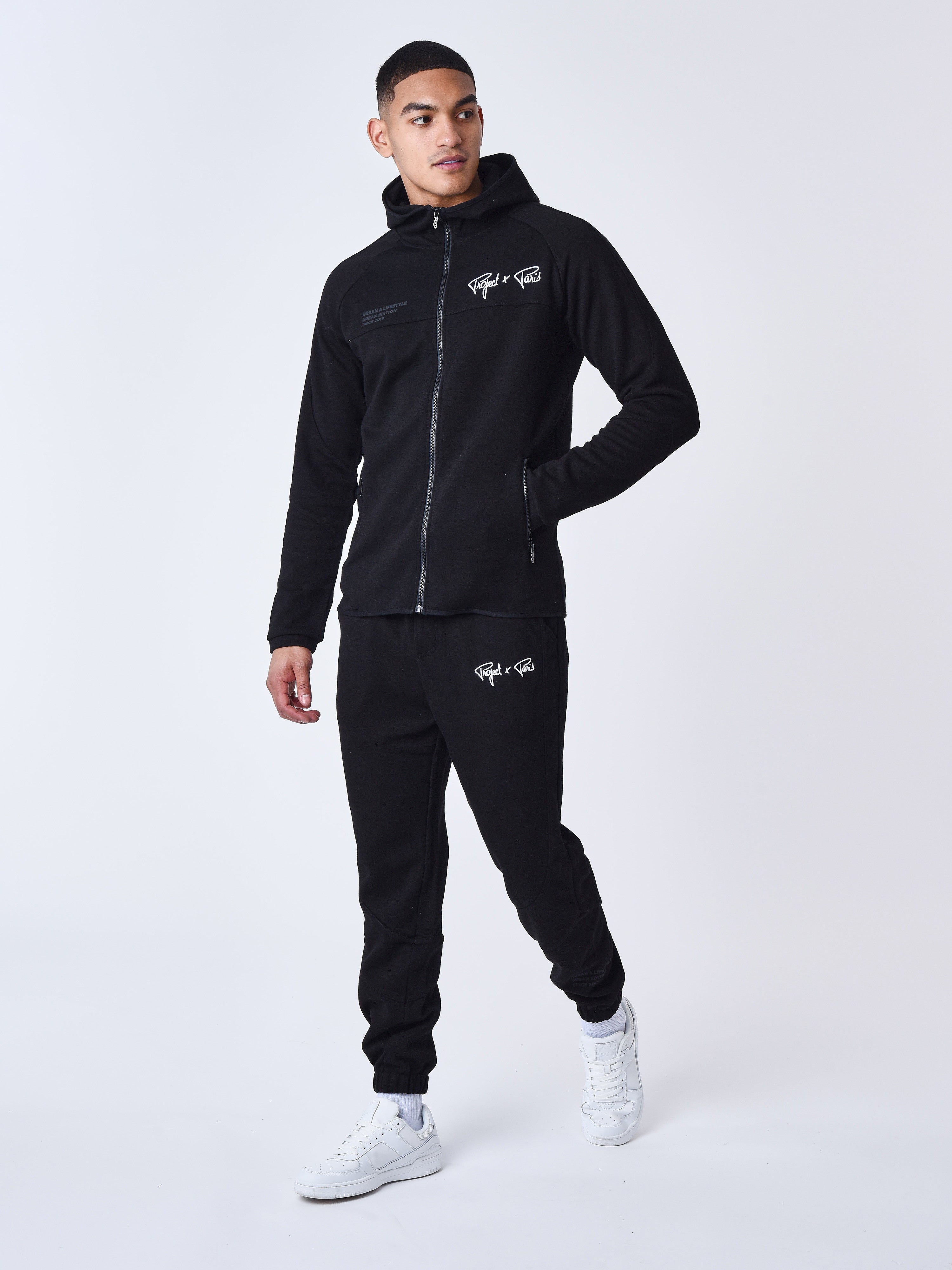 Two tone zip-up Hoodie-3