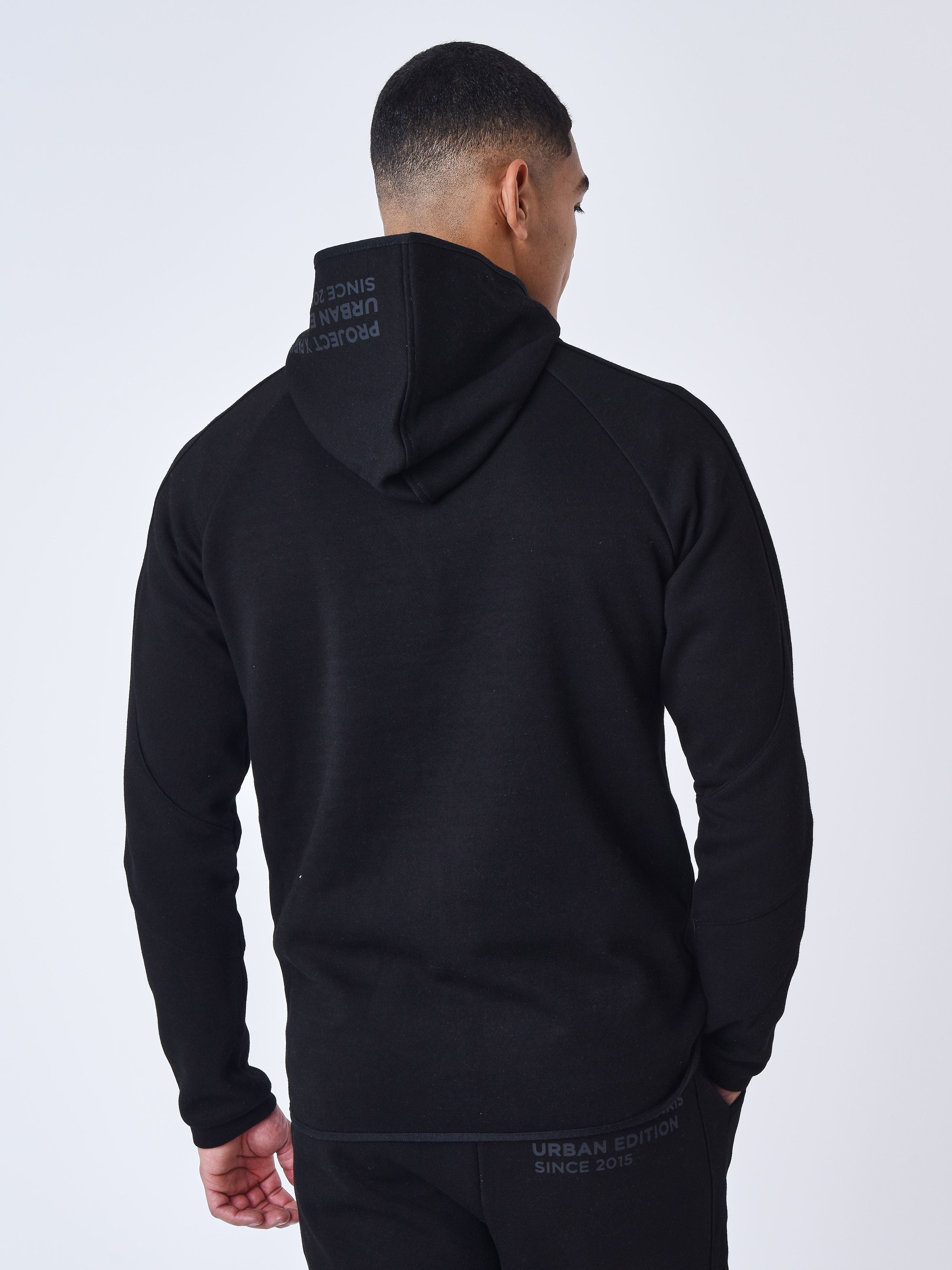 Two tone zip-up Hoodie-16