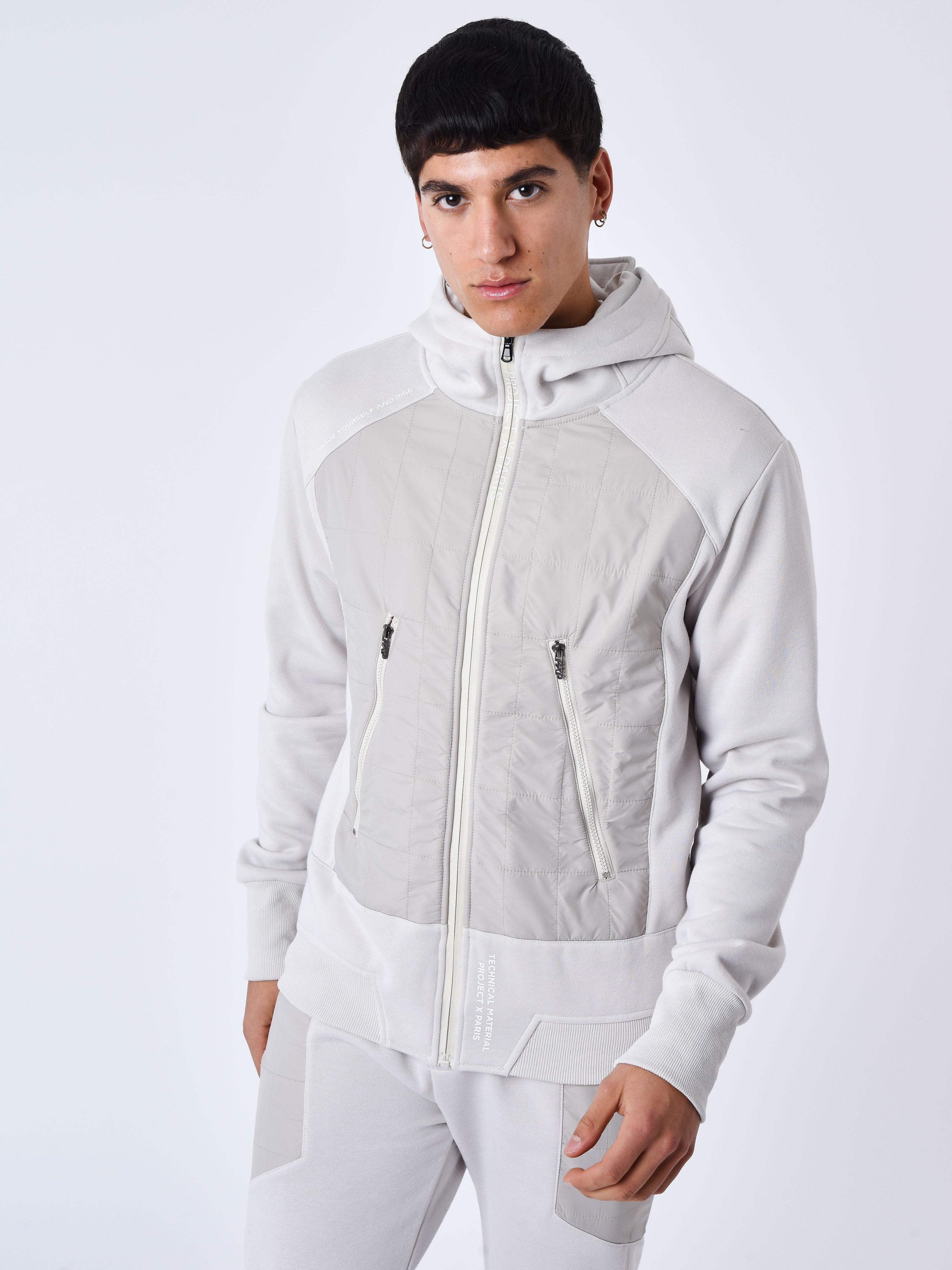 Quilted panel jacket-3