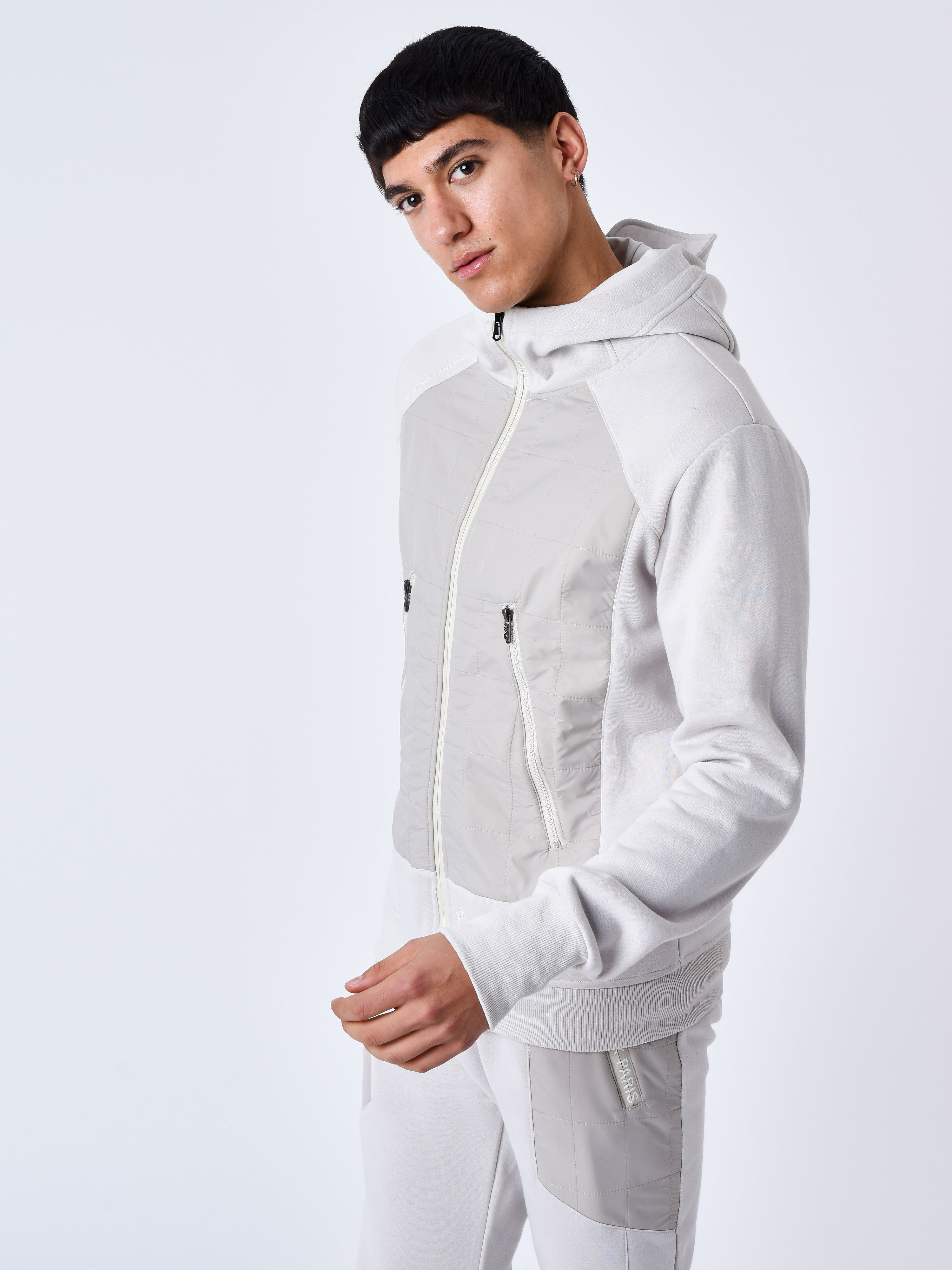 Quilted panel jacket-5