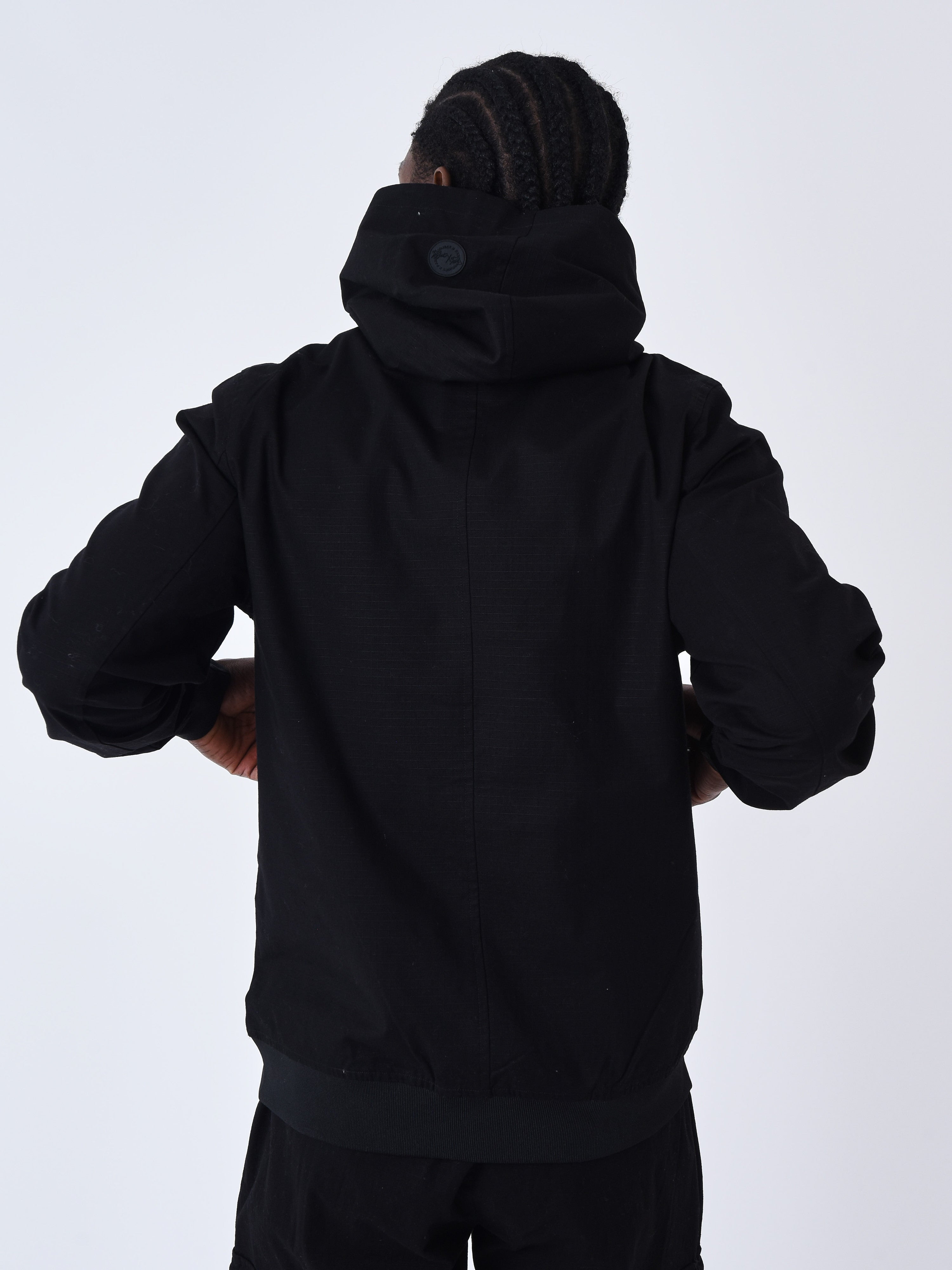 Veste jogging à capuche basic-5
