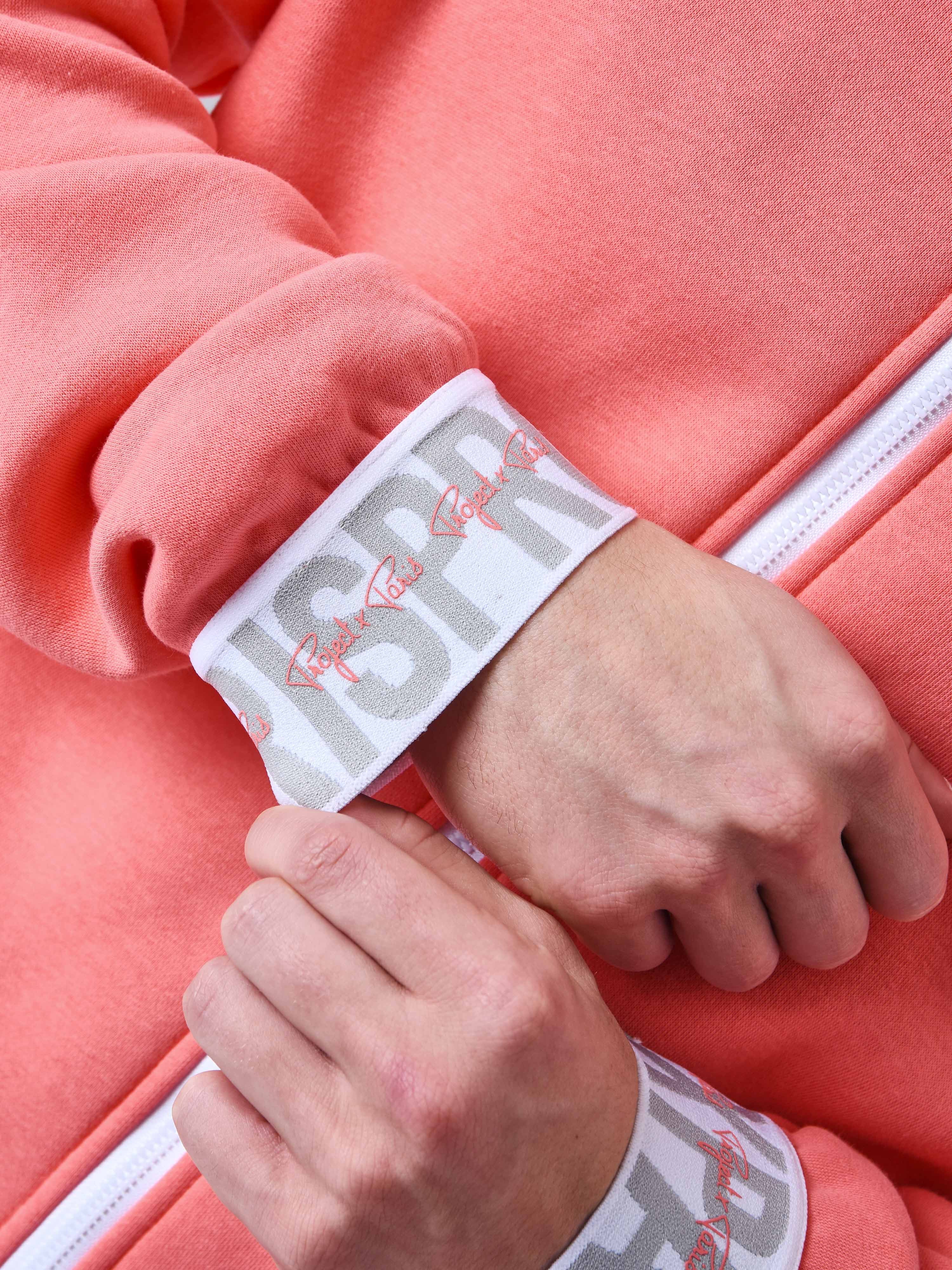 Sweat à Capuche zippé Bande élastique logotée-7