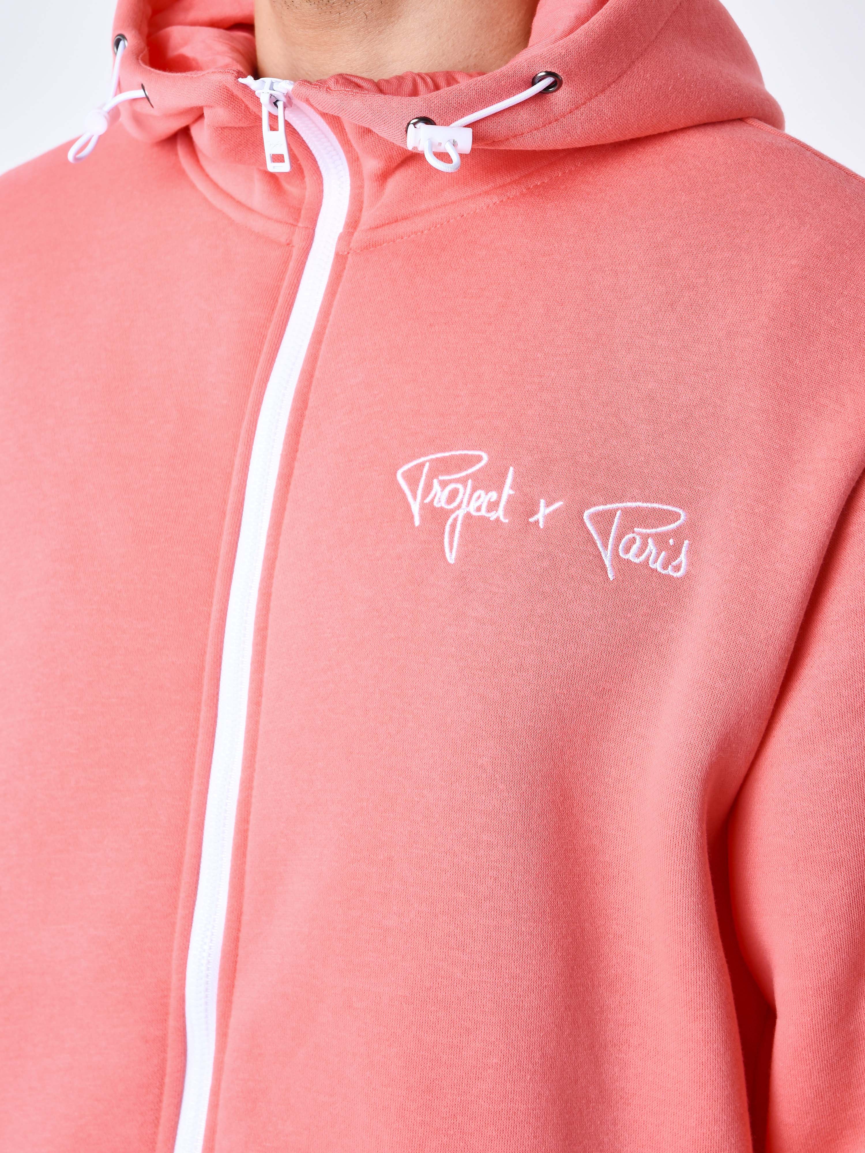 Sweat à Capuche zippé Bande élastique logotée-6