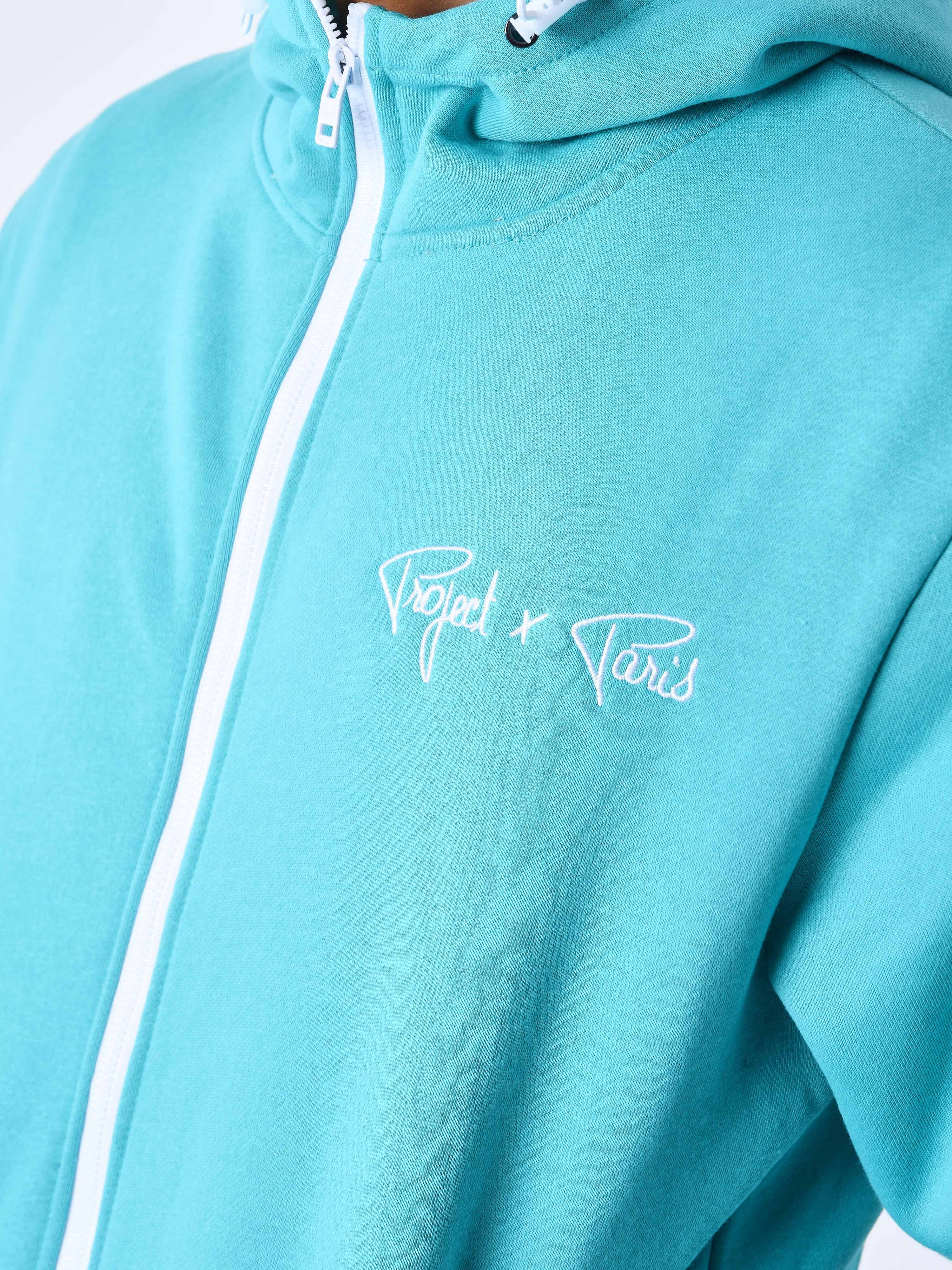 Sweat à Capuche zippé Bande élastique logotée-6