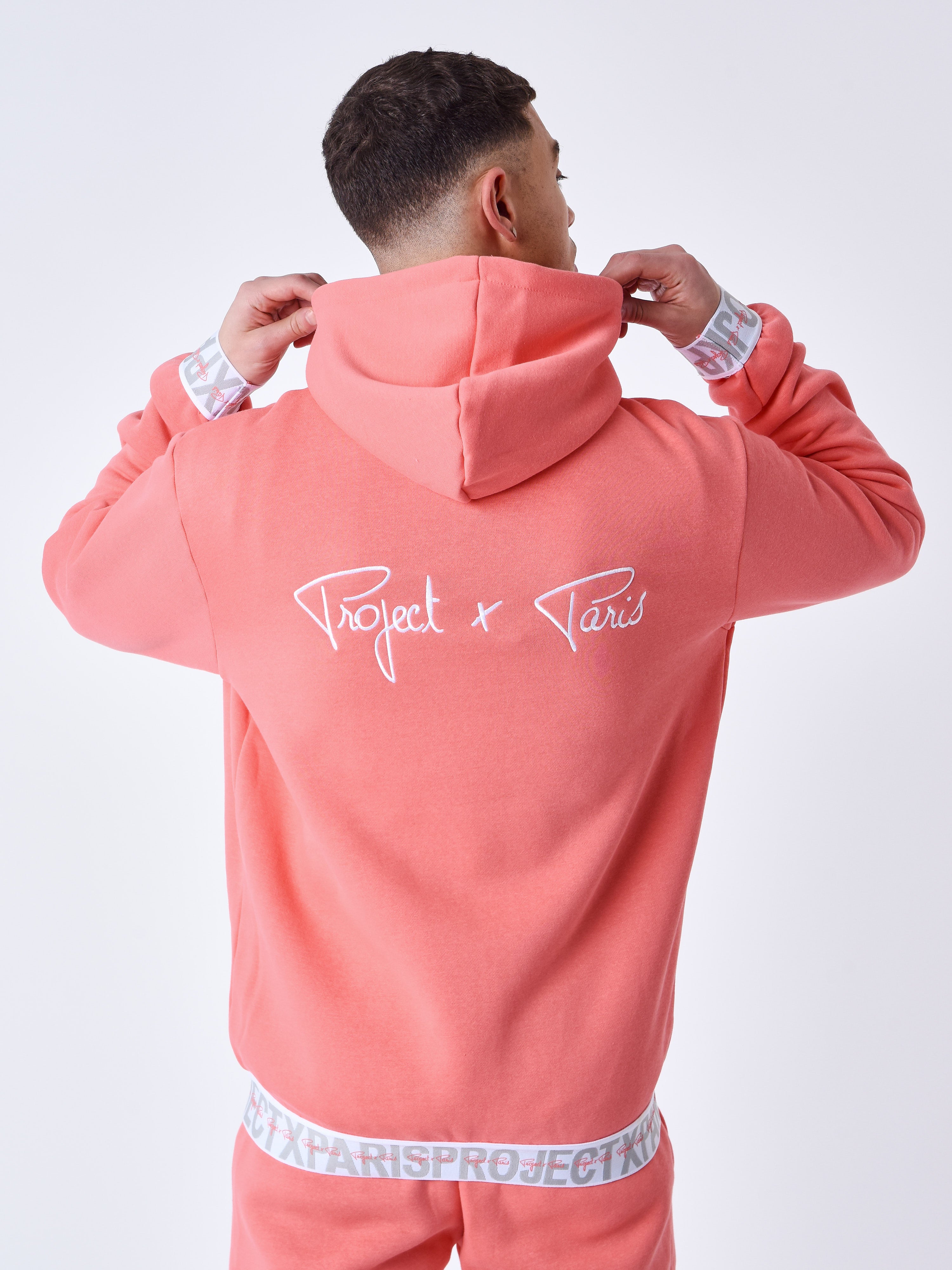 Sweat à Capuche zippé Bande élastique logotée-5