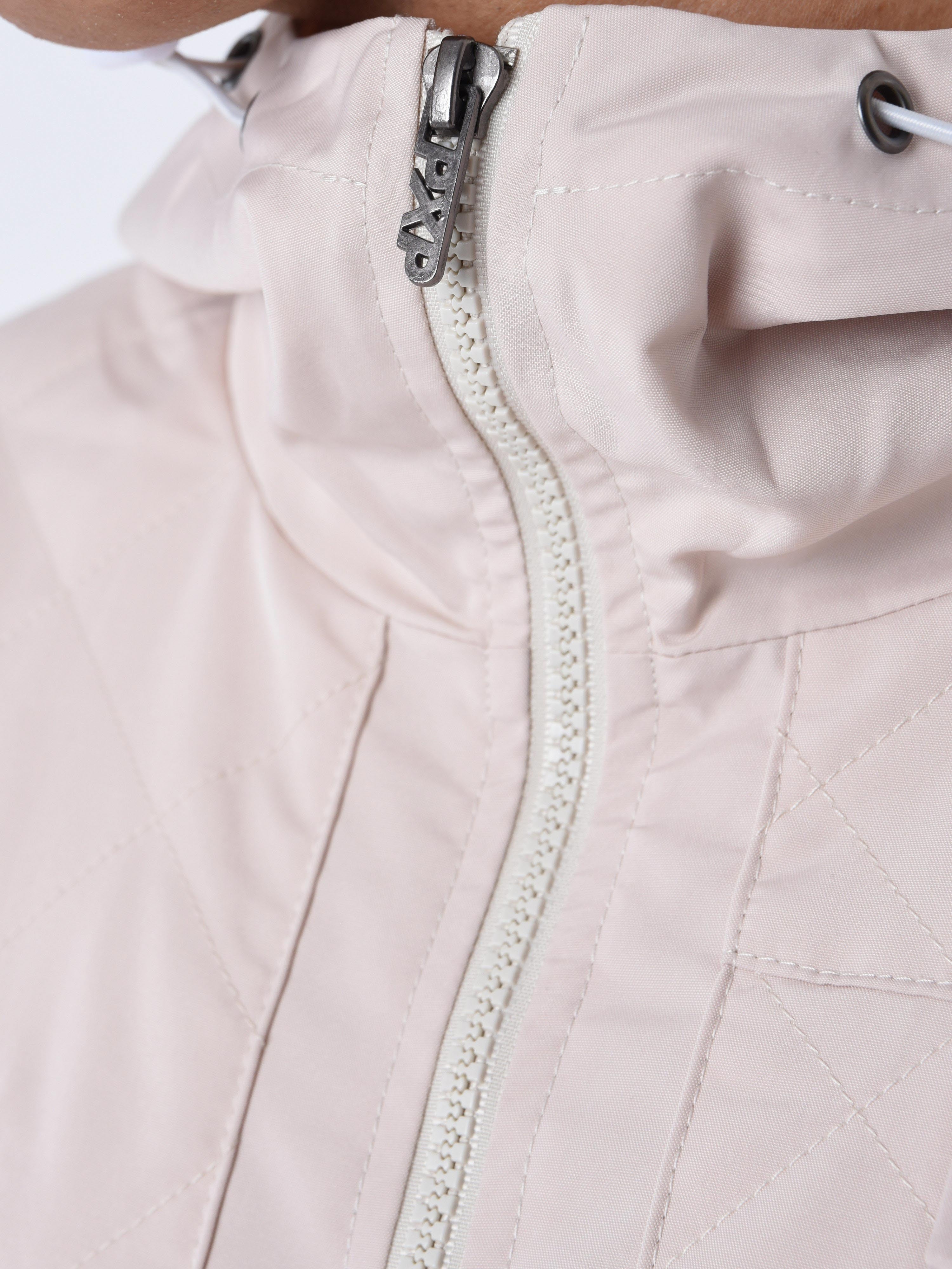 Hooded jacket with panel-6