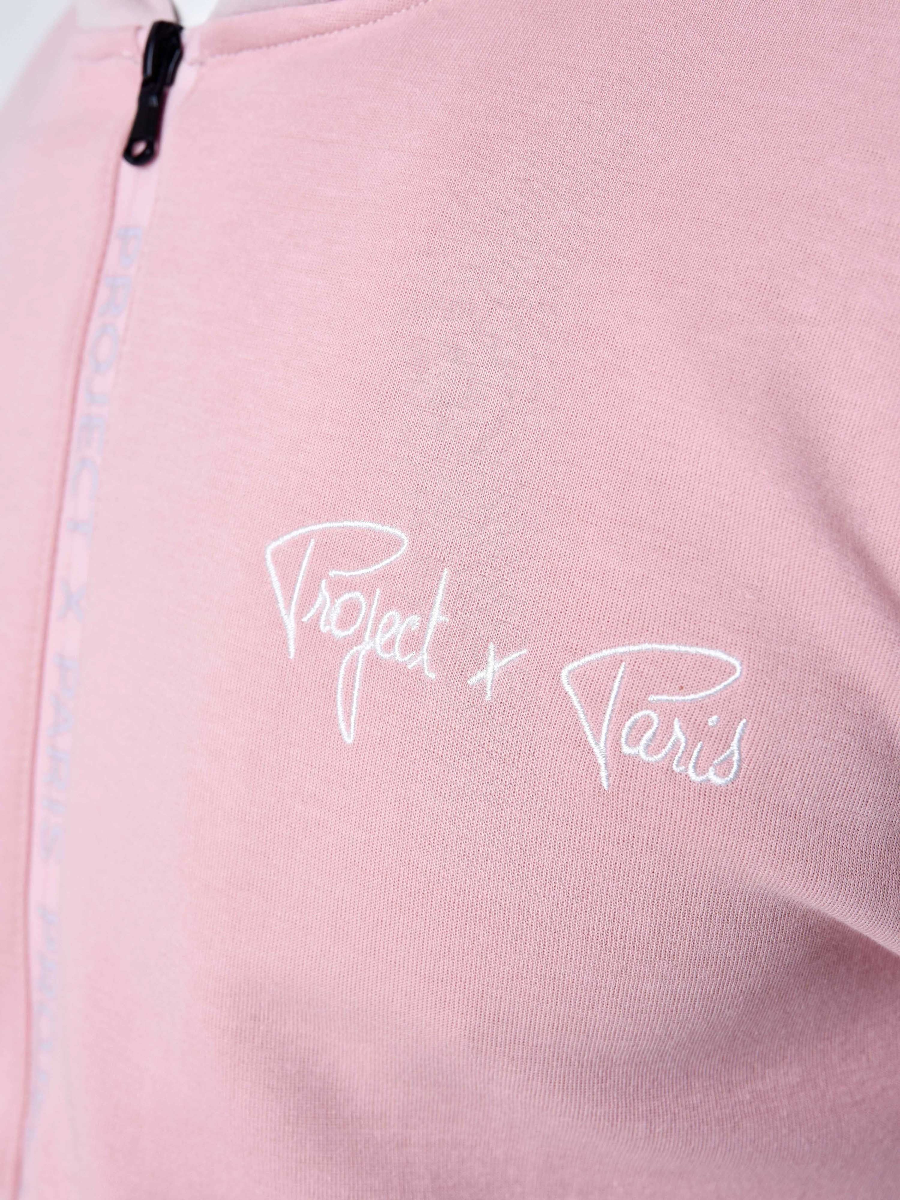 Two tone zip-up Hoodie-5