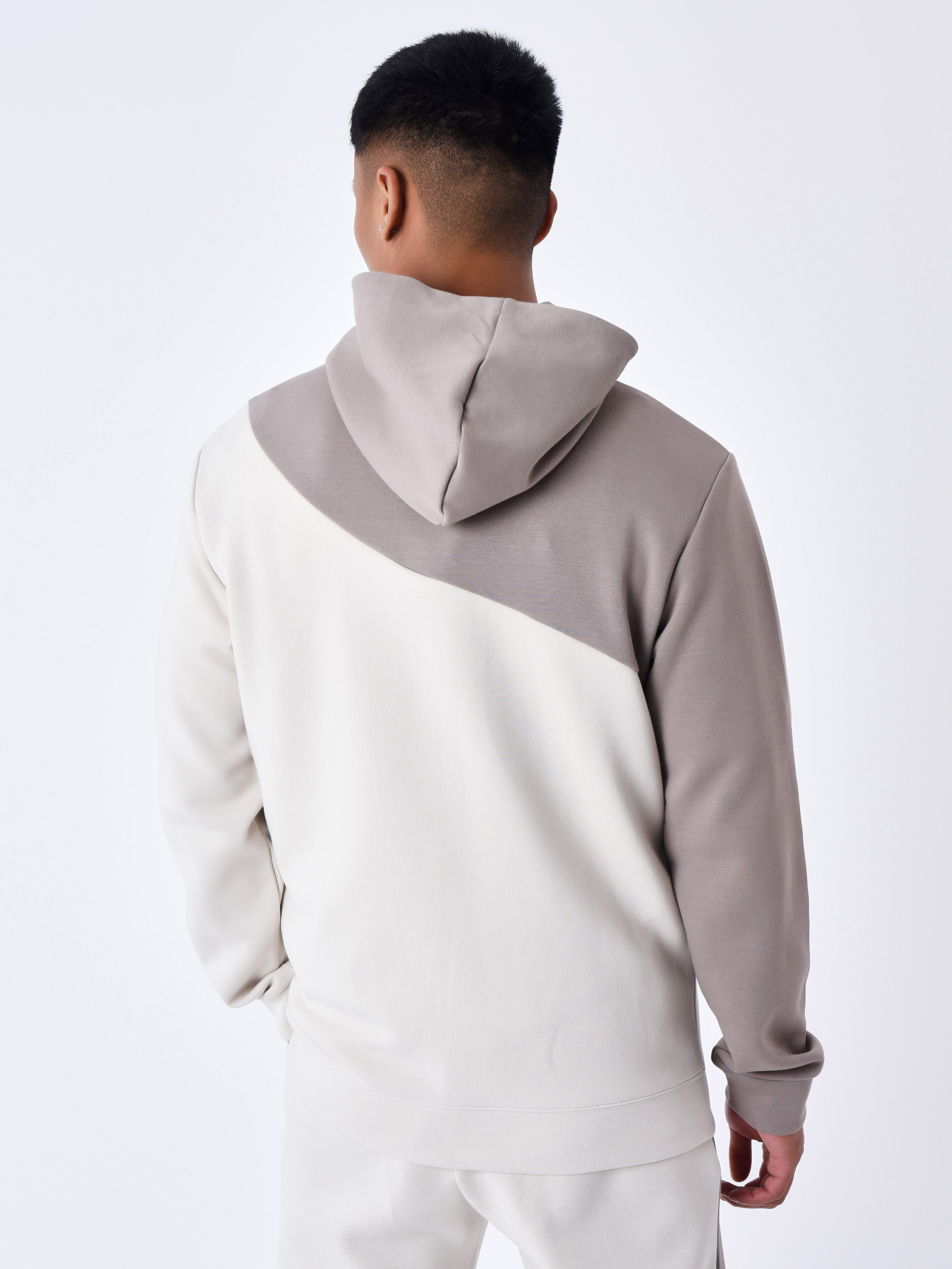 Sweat à Capuche zippé colorblock-2