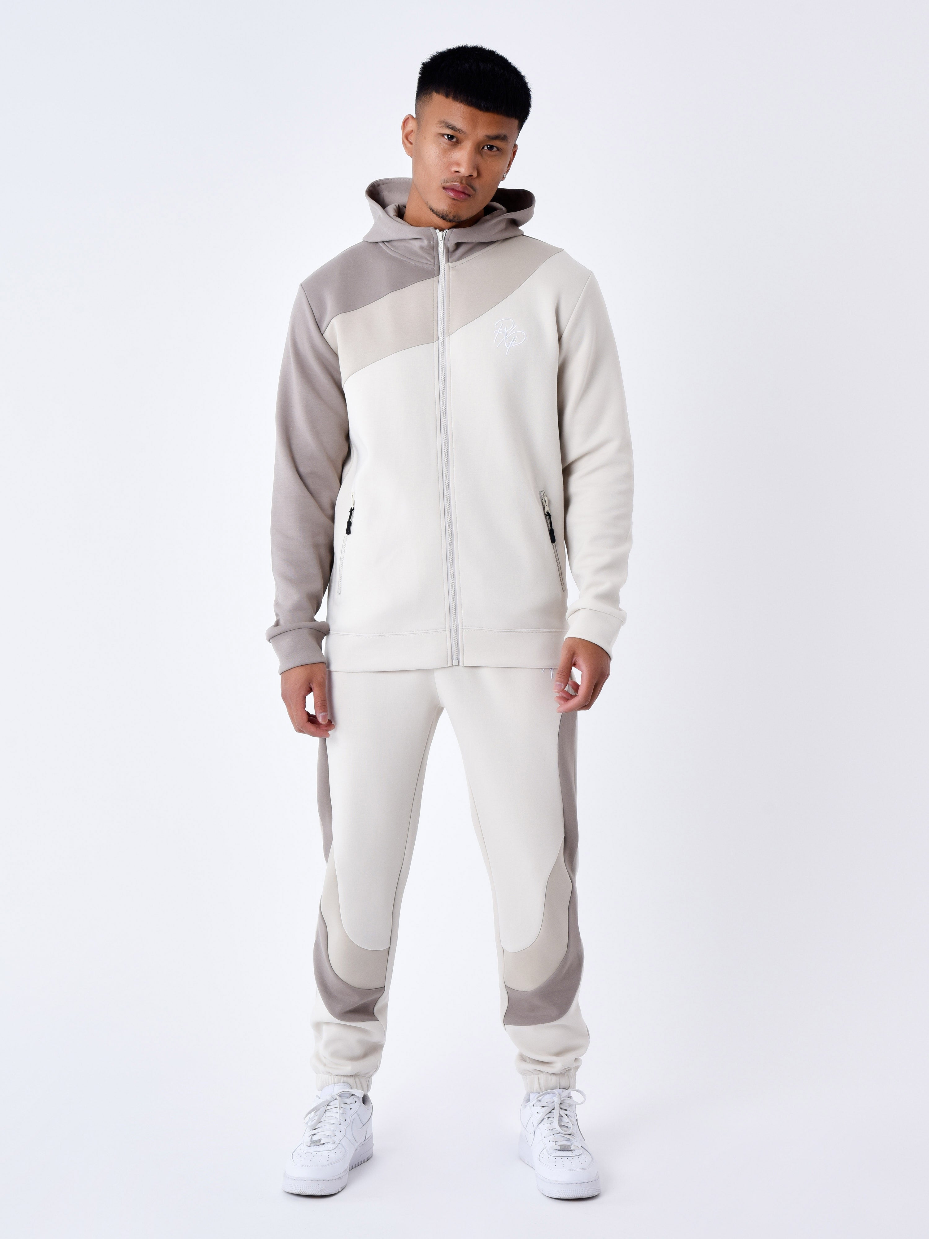 Sweat à Capuche zippé colorblock-3