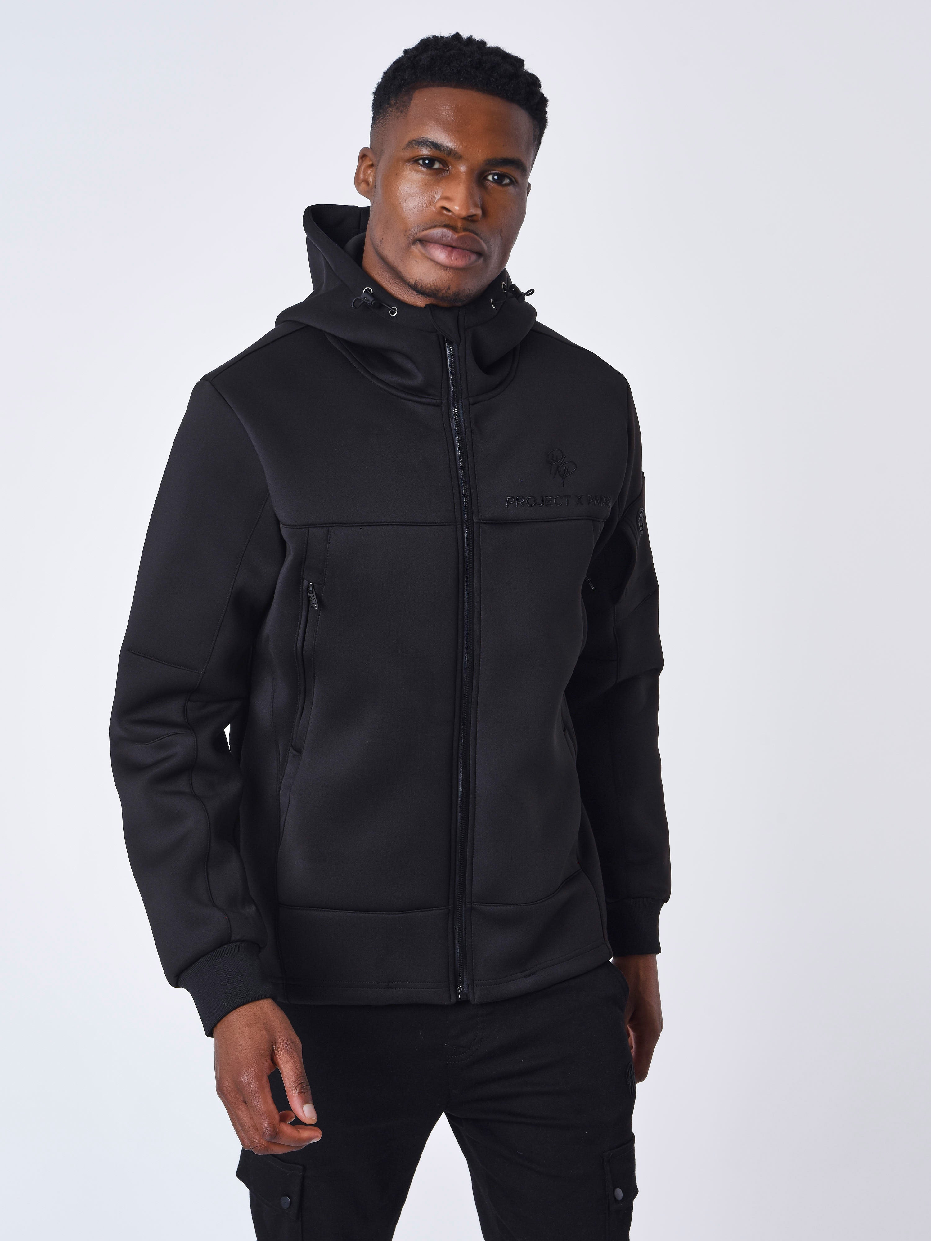 Veste à capuche techwear-1