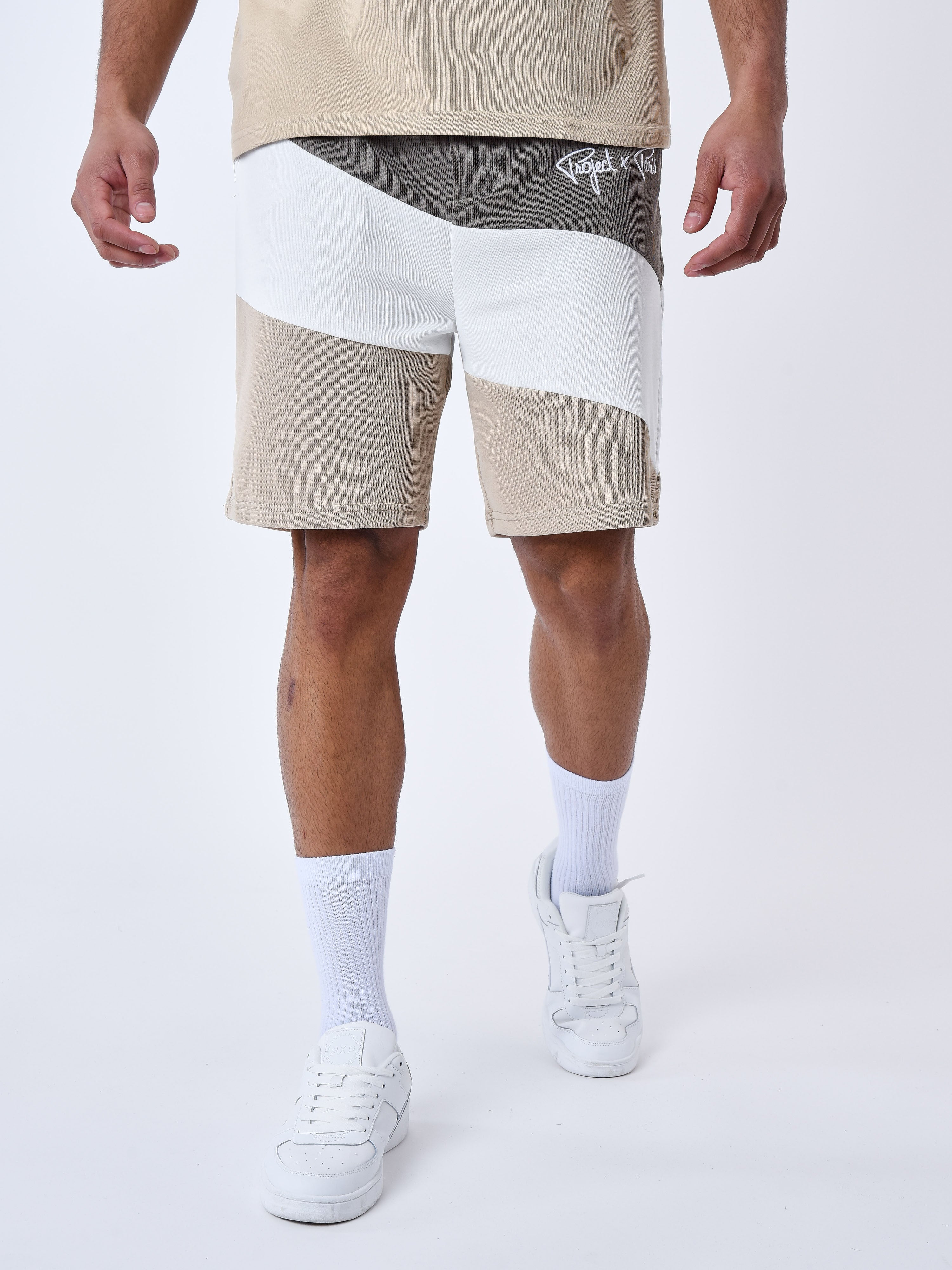 Short Tricolore Stile Maglia-2