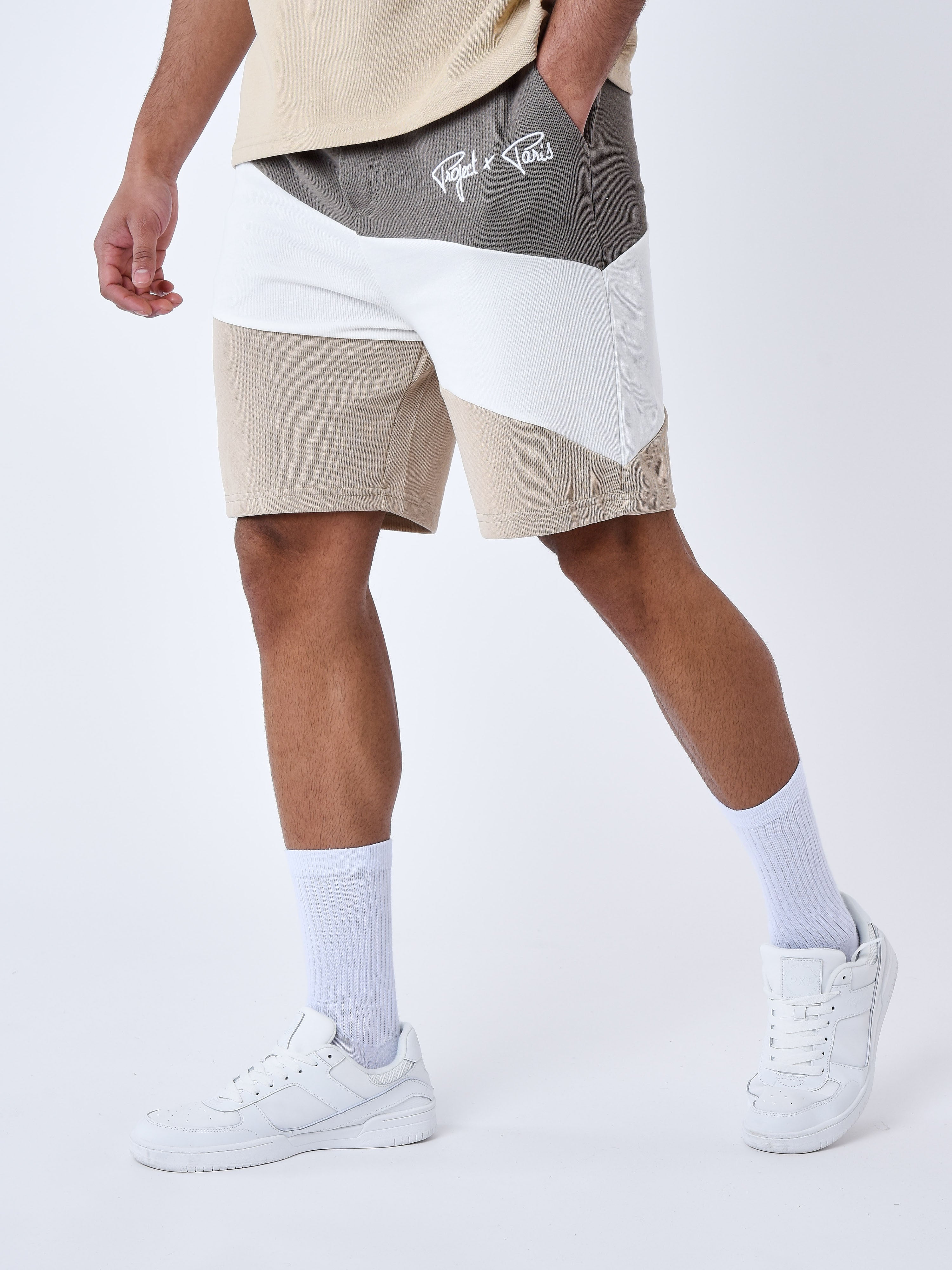 Short Tricolore Stile Maglia-4