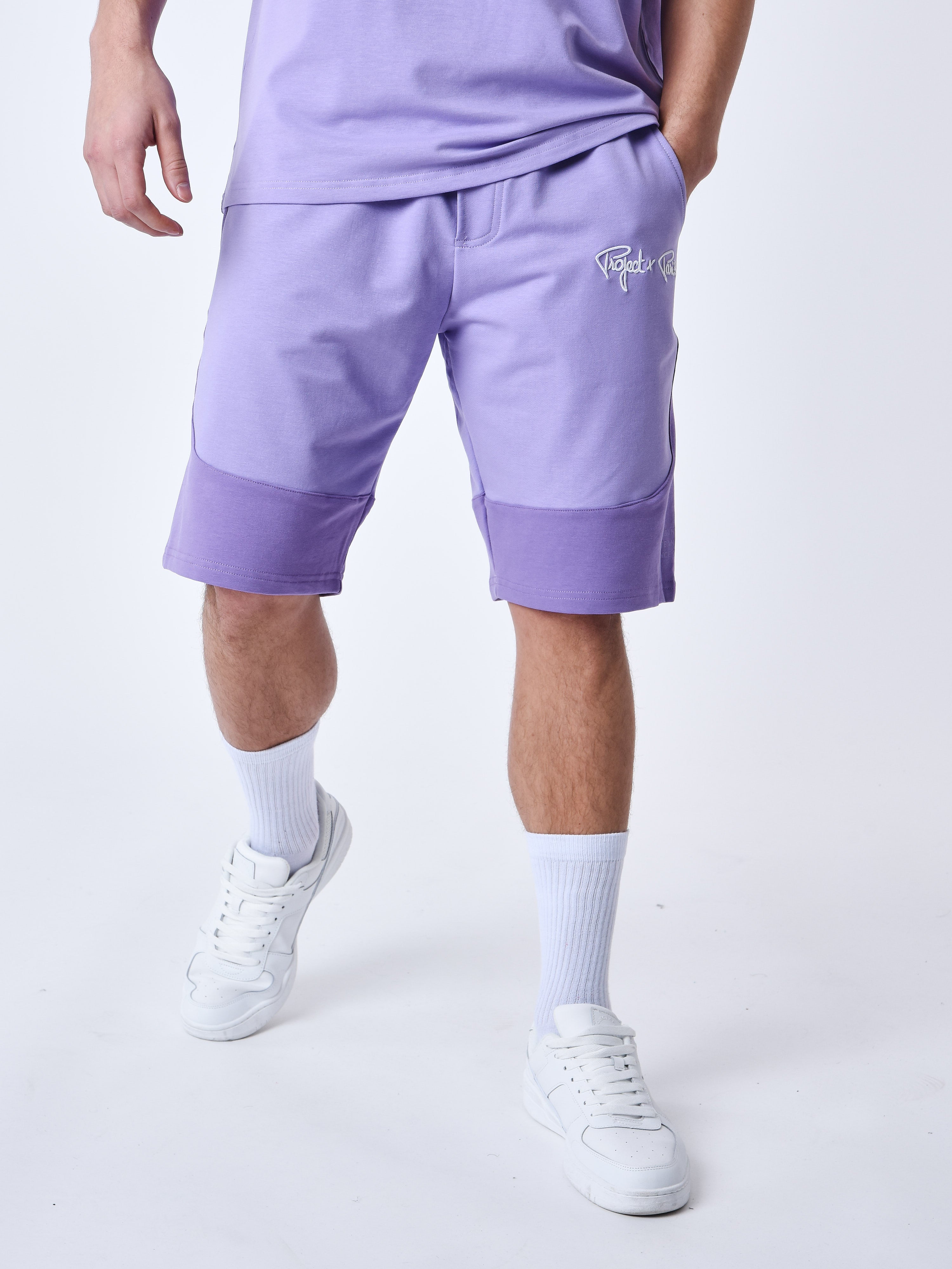 Two-tone Shorts-2