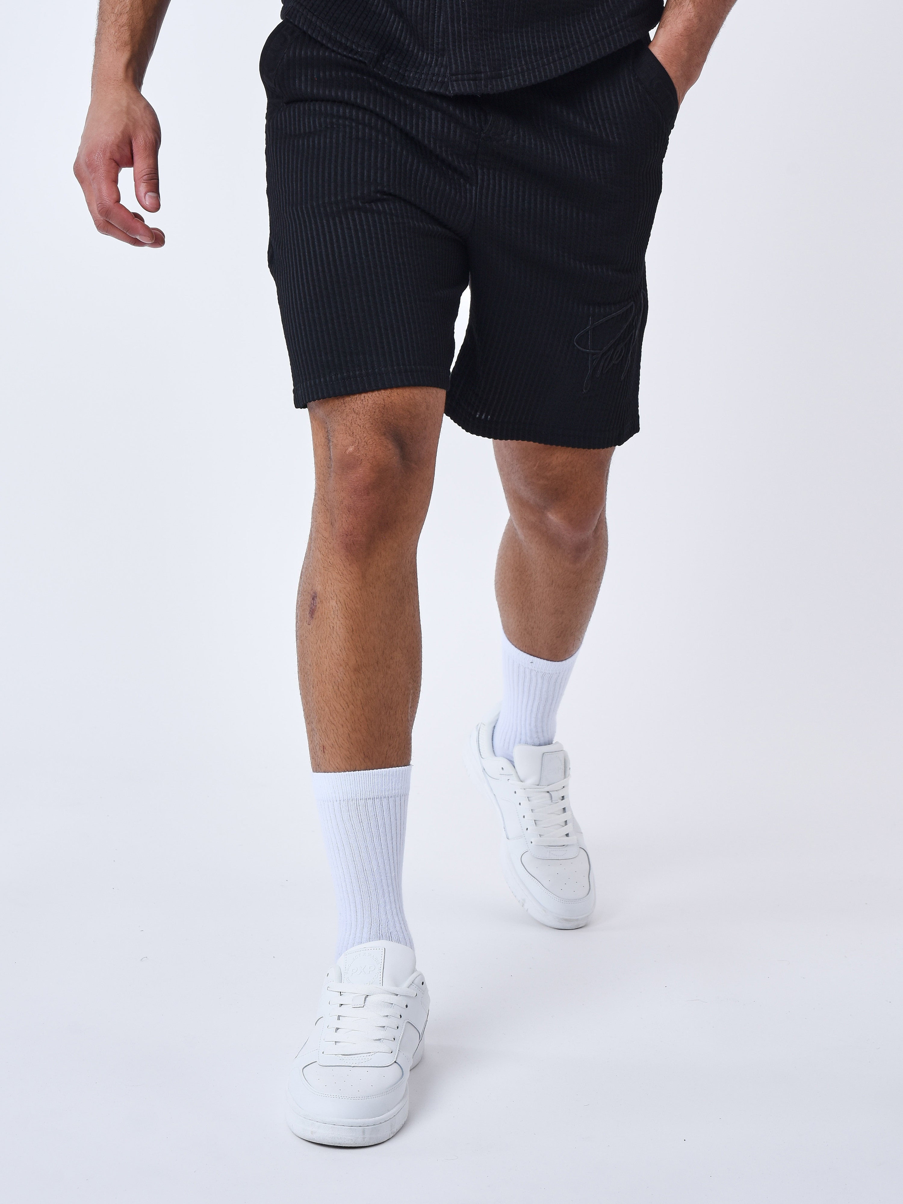 Seersucker Shorts-3