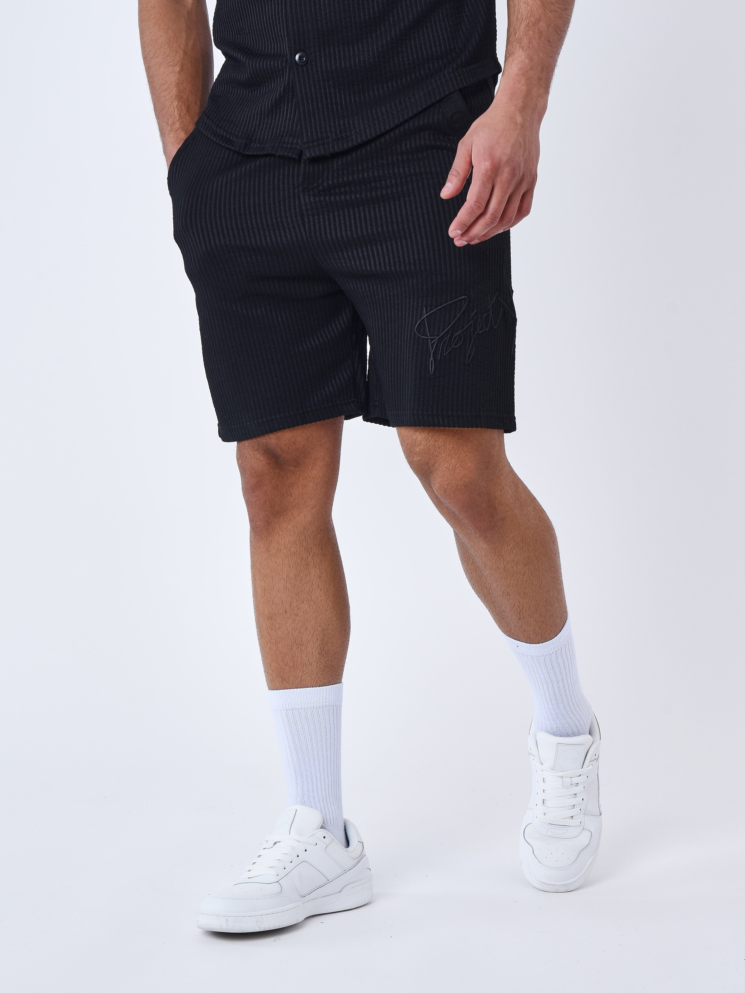 Seersucker Shorts-4