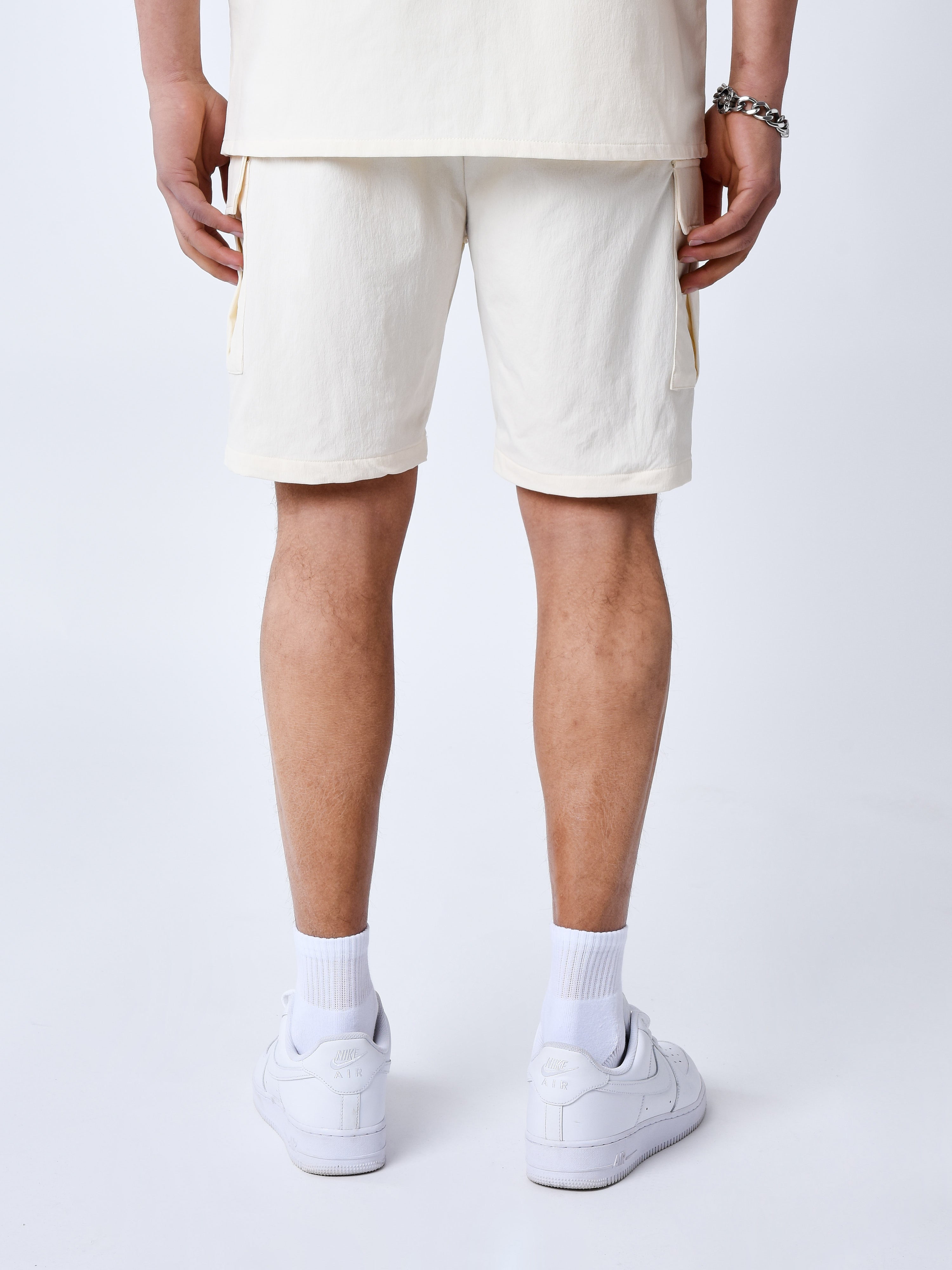 Short uni texturé-4