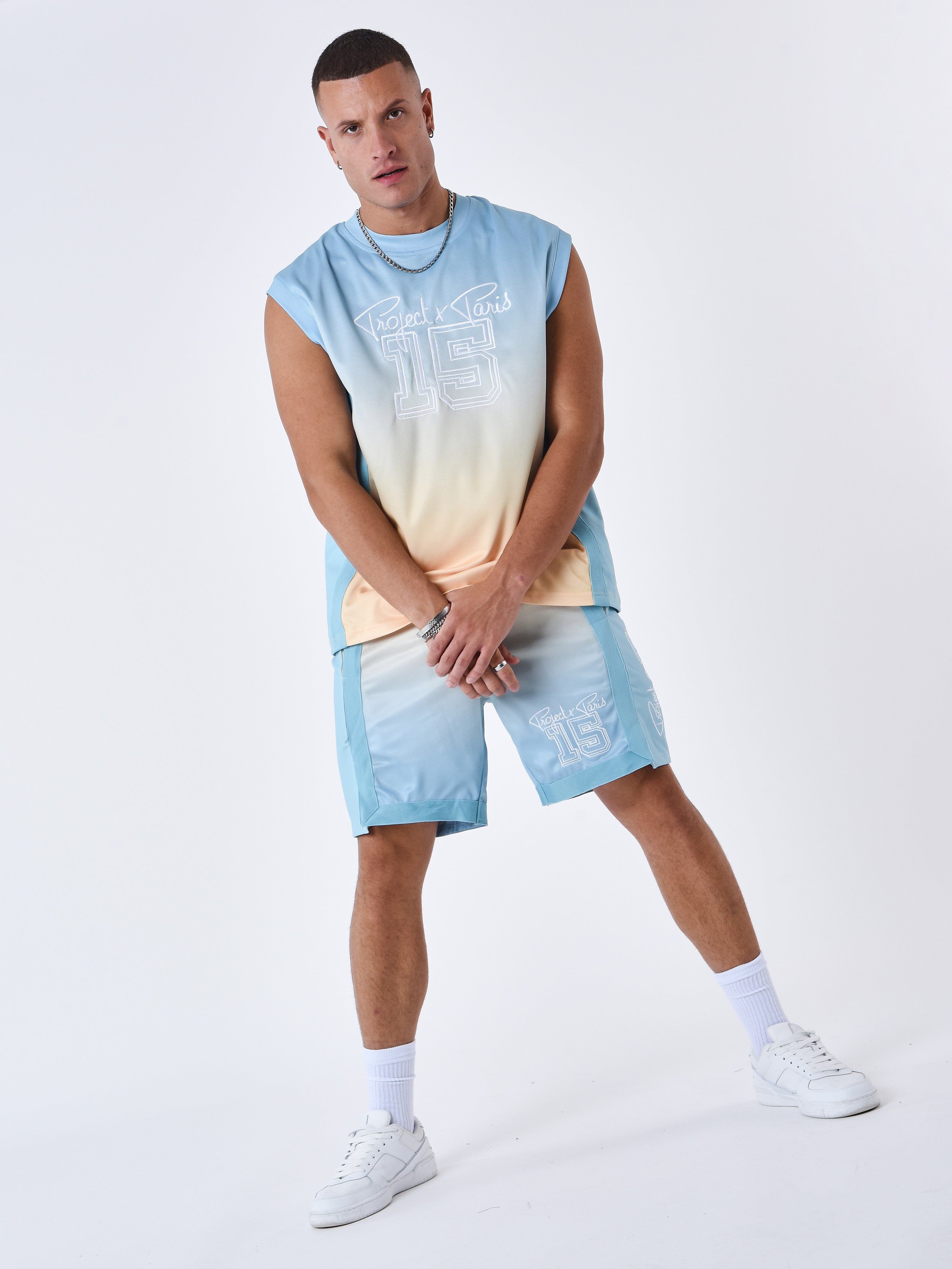 Basketball style shorts-1