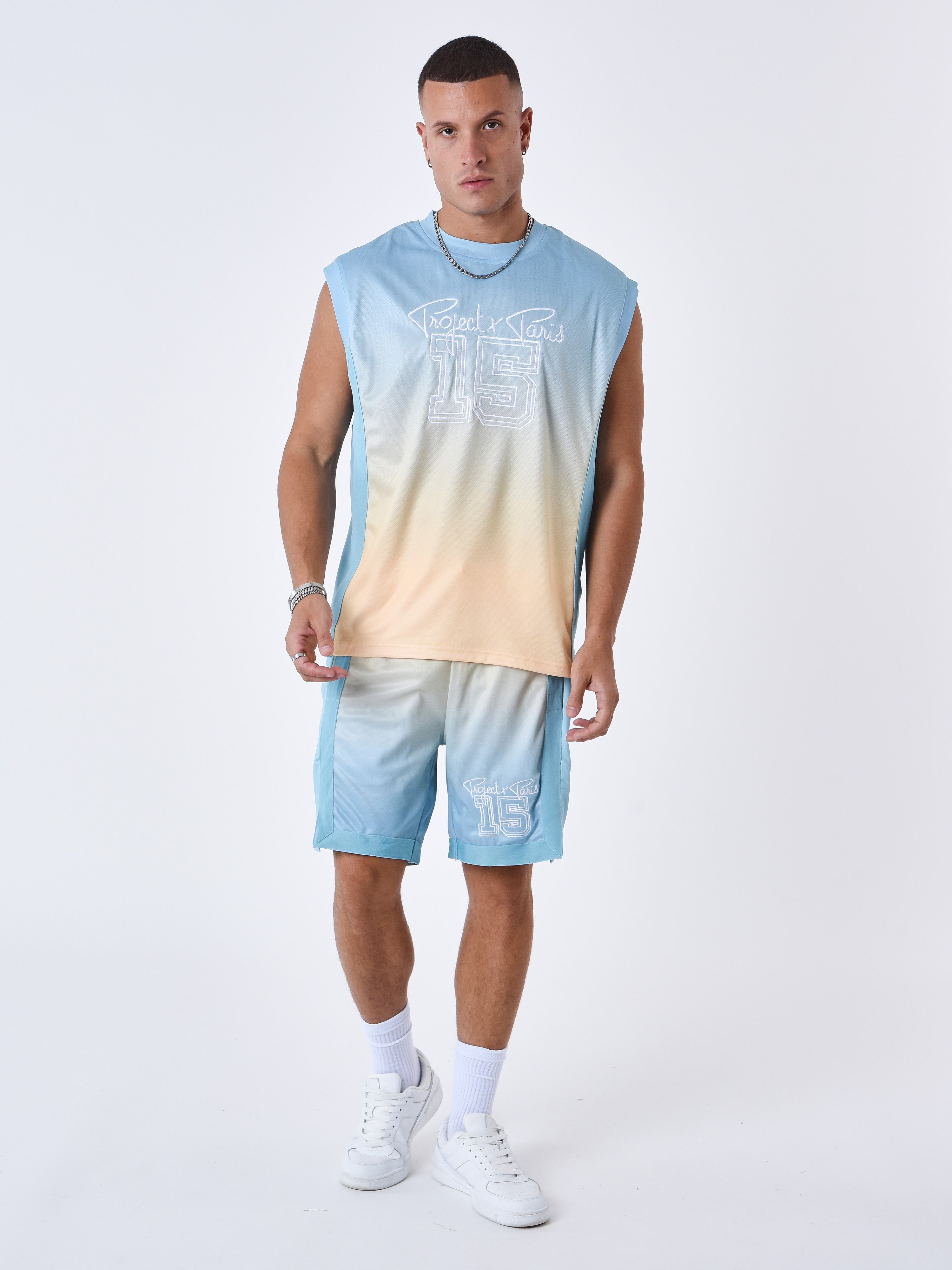 Basketball style shorts-3