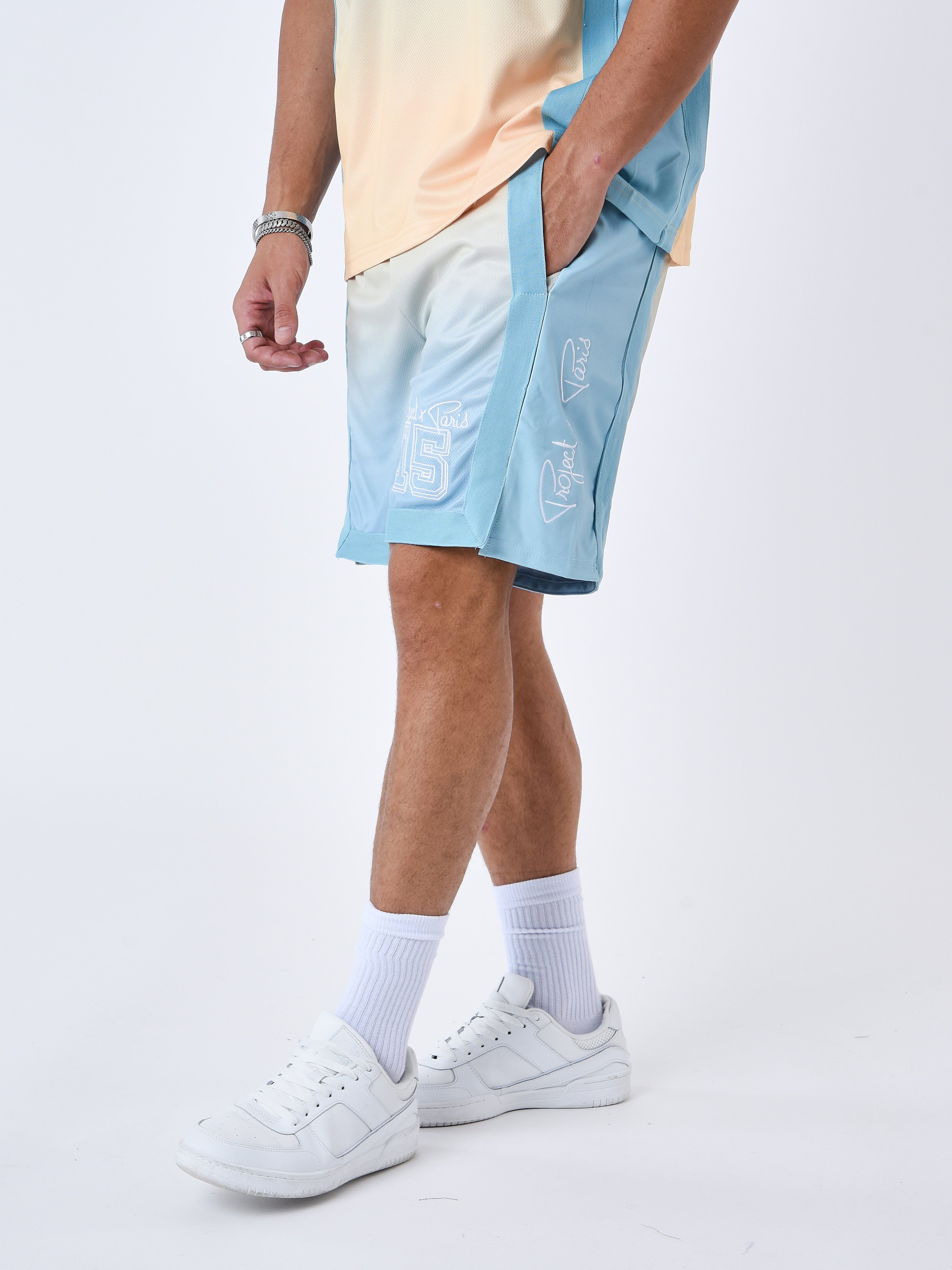 Basketball style shorts-4