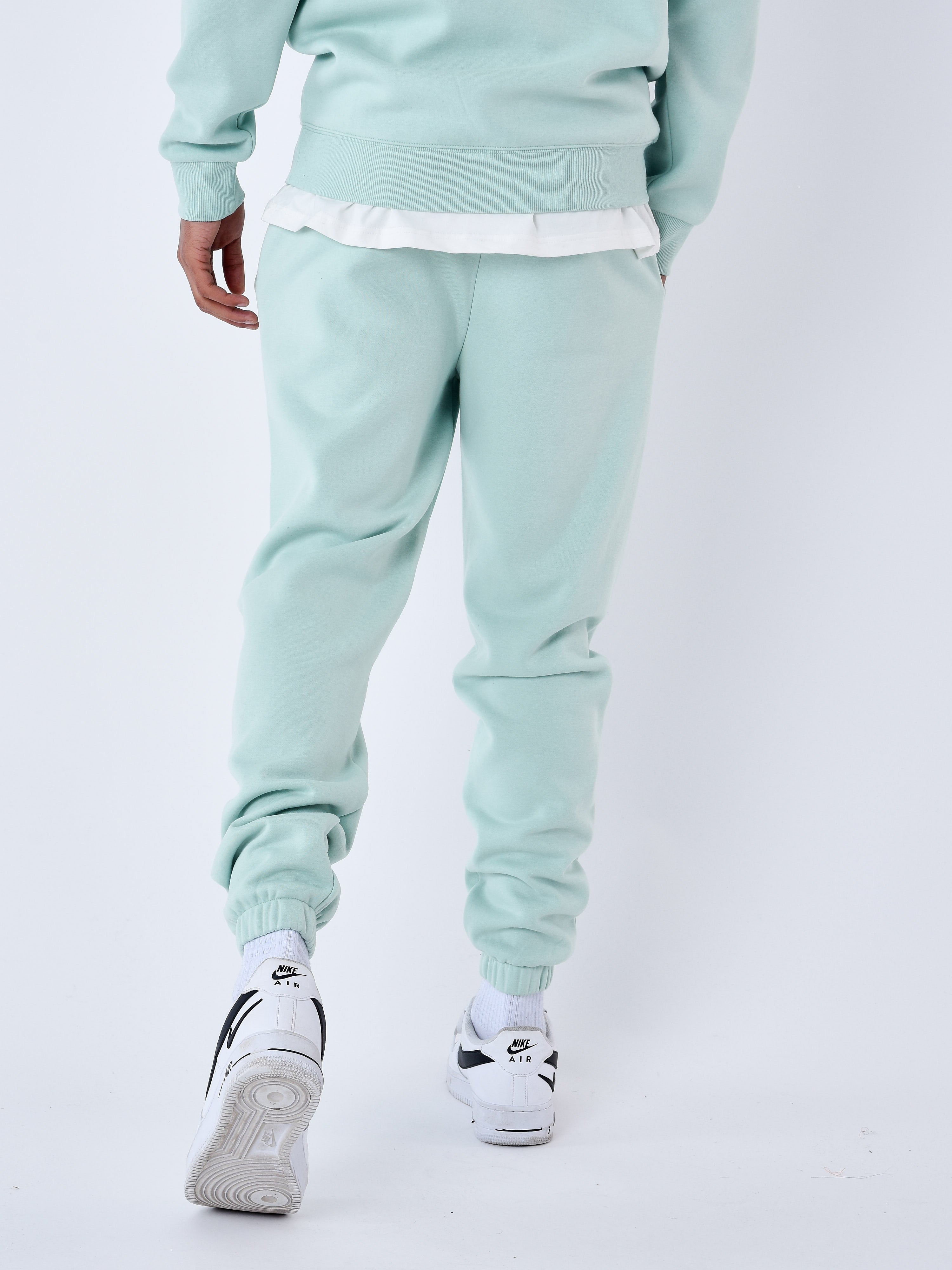 Joggingbroek Met elastische gebreide logoband-23