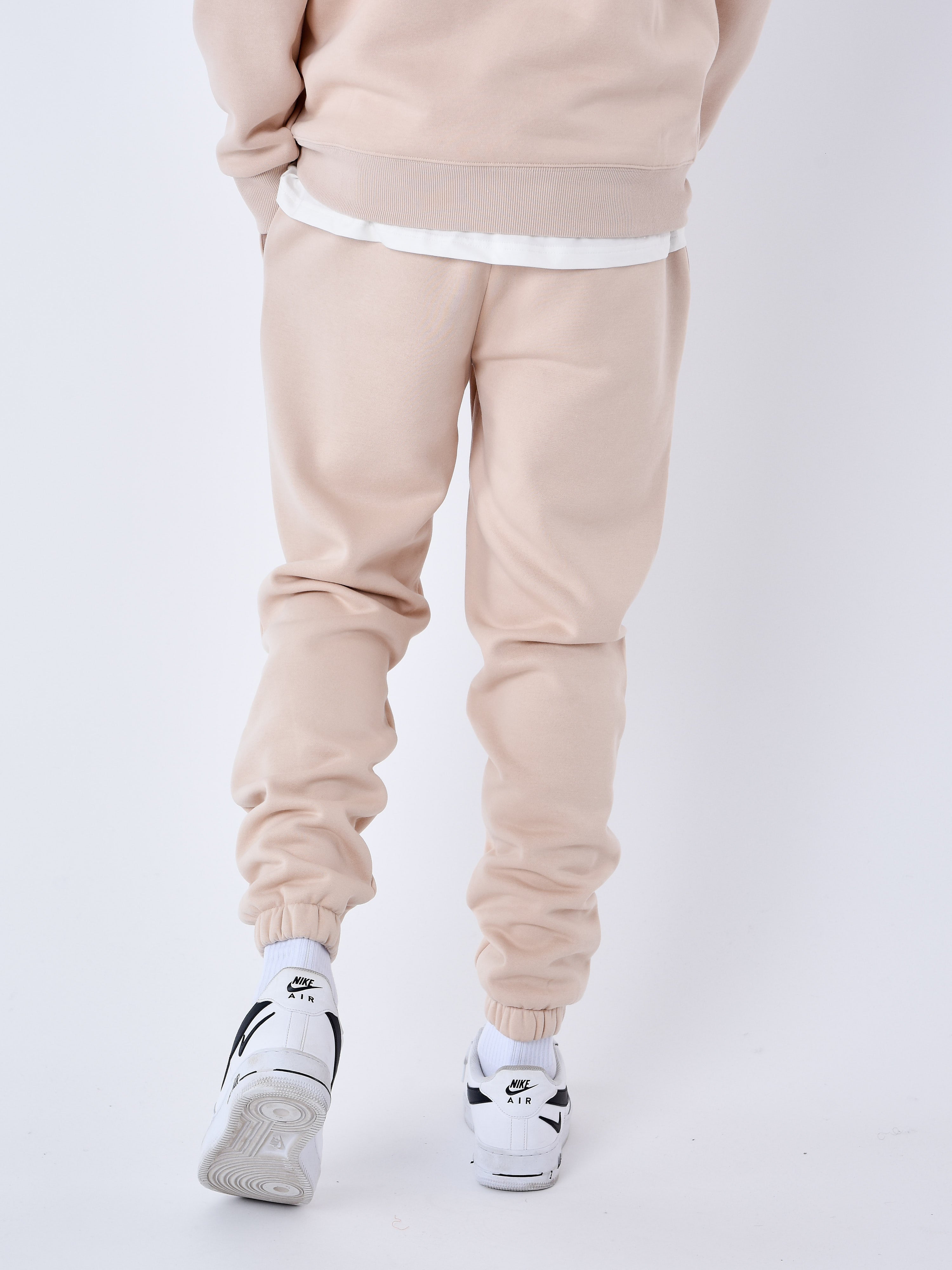 Joggingbroek Met elastische gebreide logoband-5