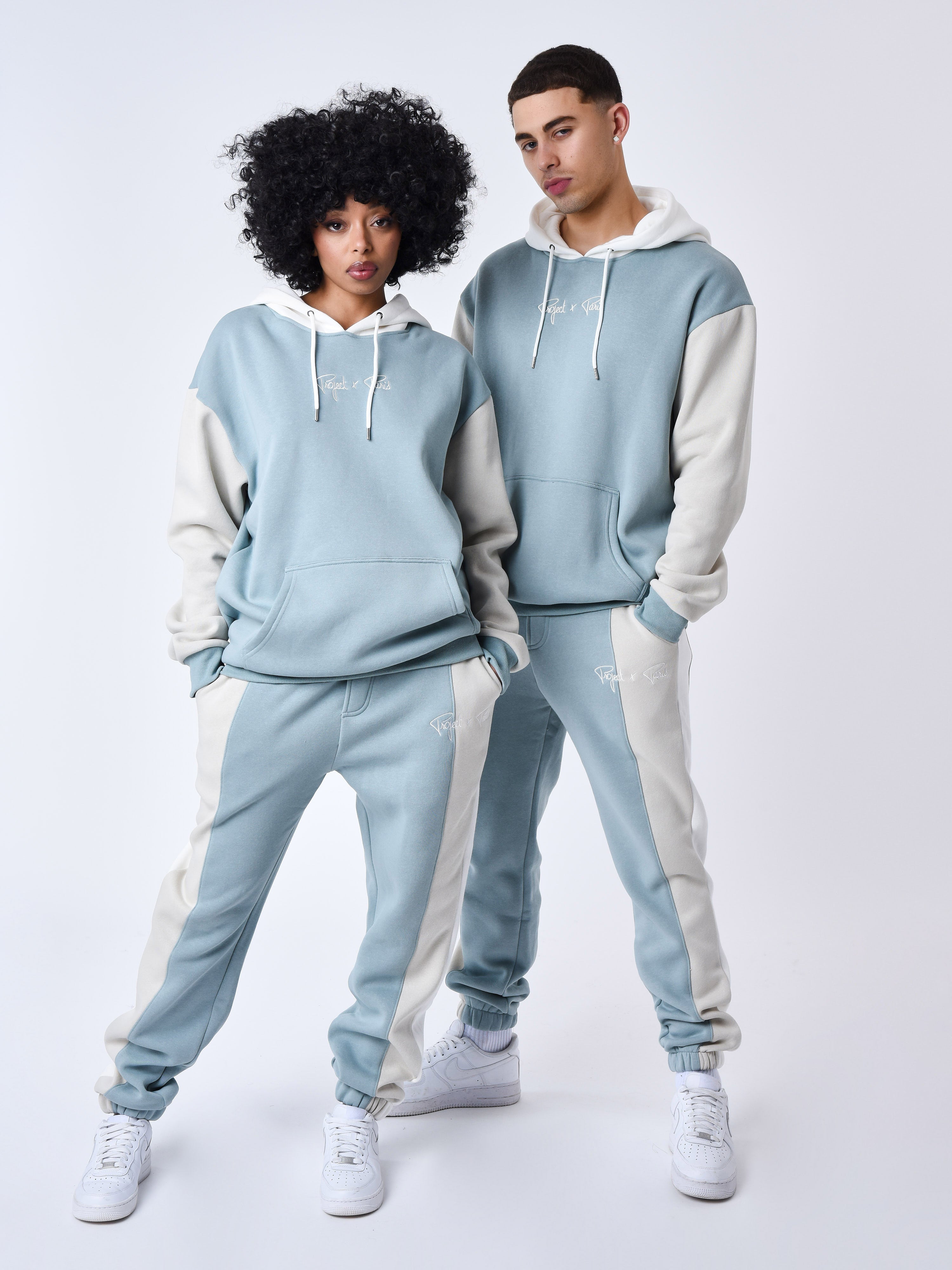 Colorblock jogger bottoms-1