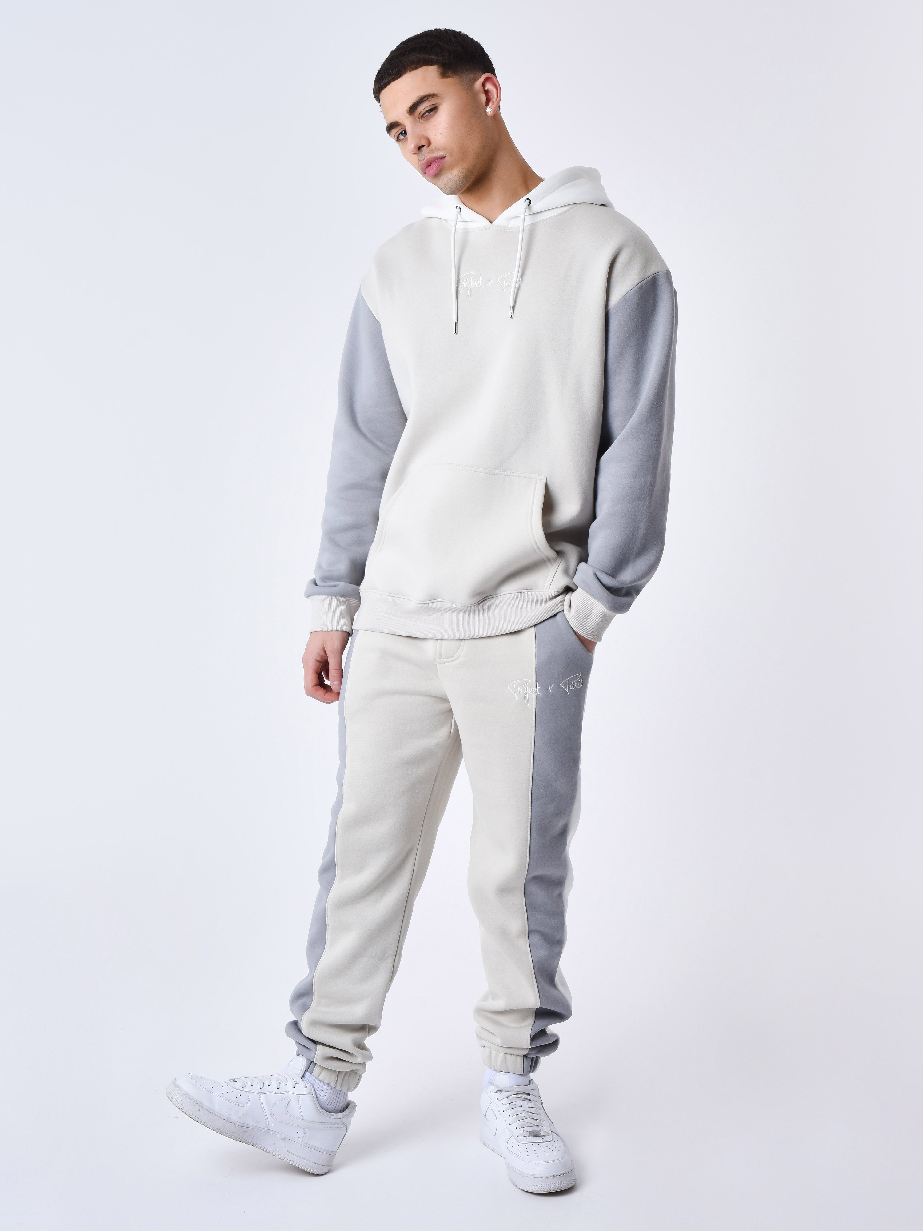 Colorblock jogger bottoms-3