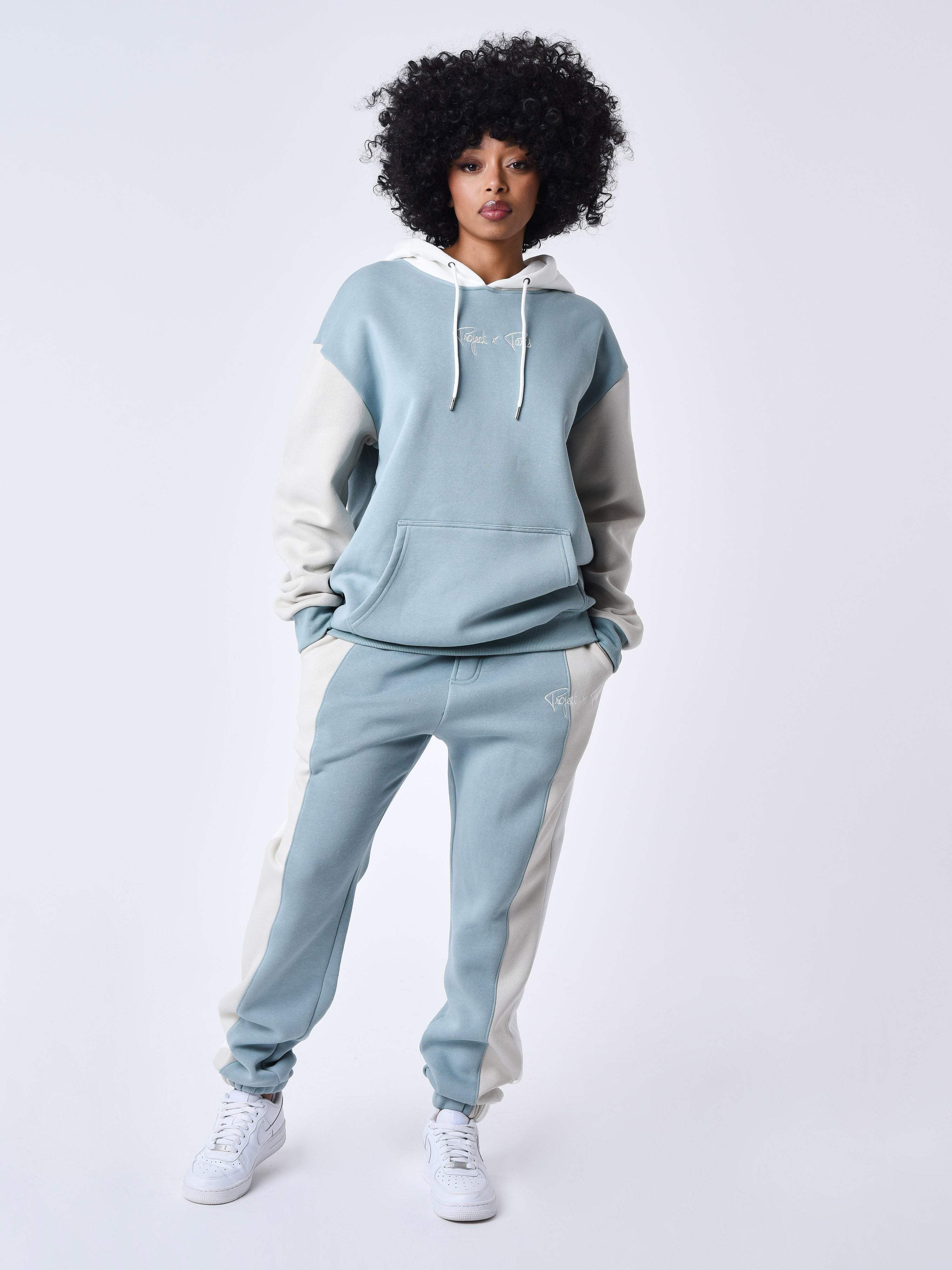 Colorblock jogger bottoms-7