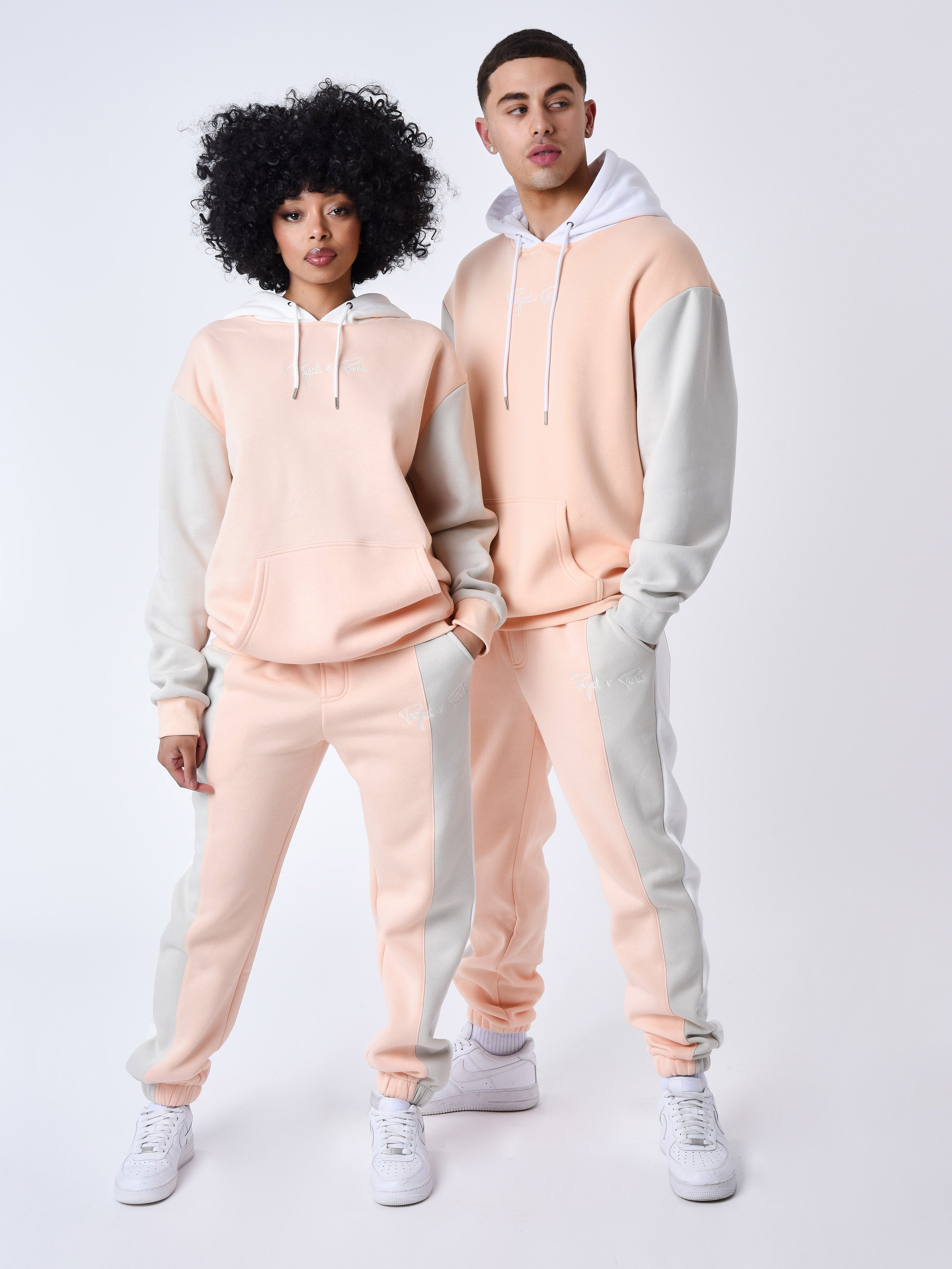 Colorblock jogger bottoms-1