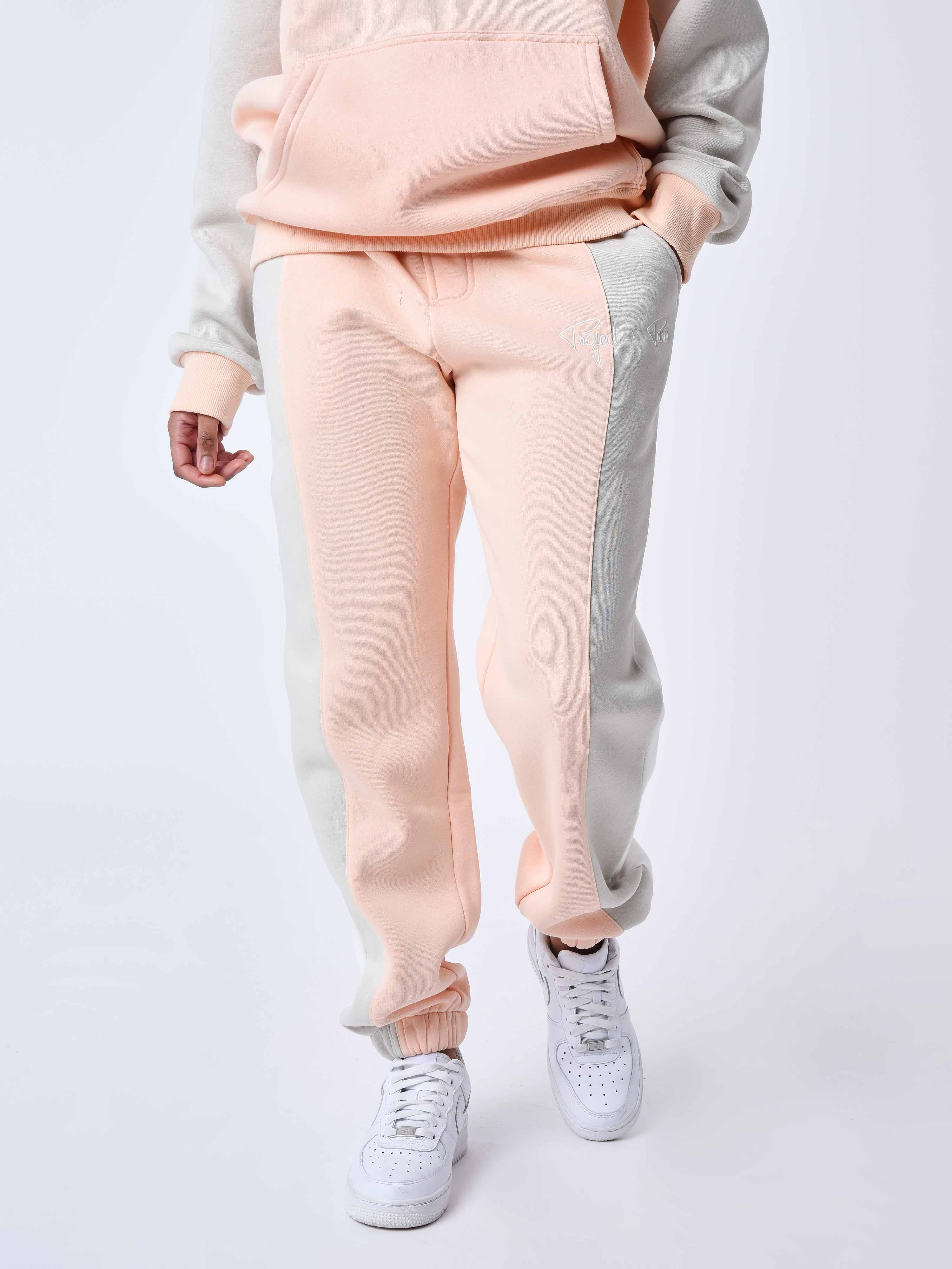 Colorblock jogger bottoms-8