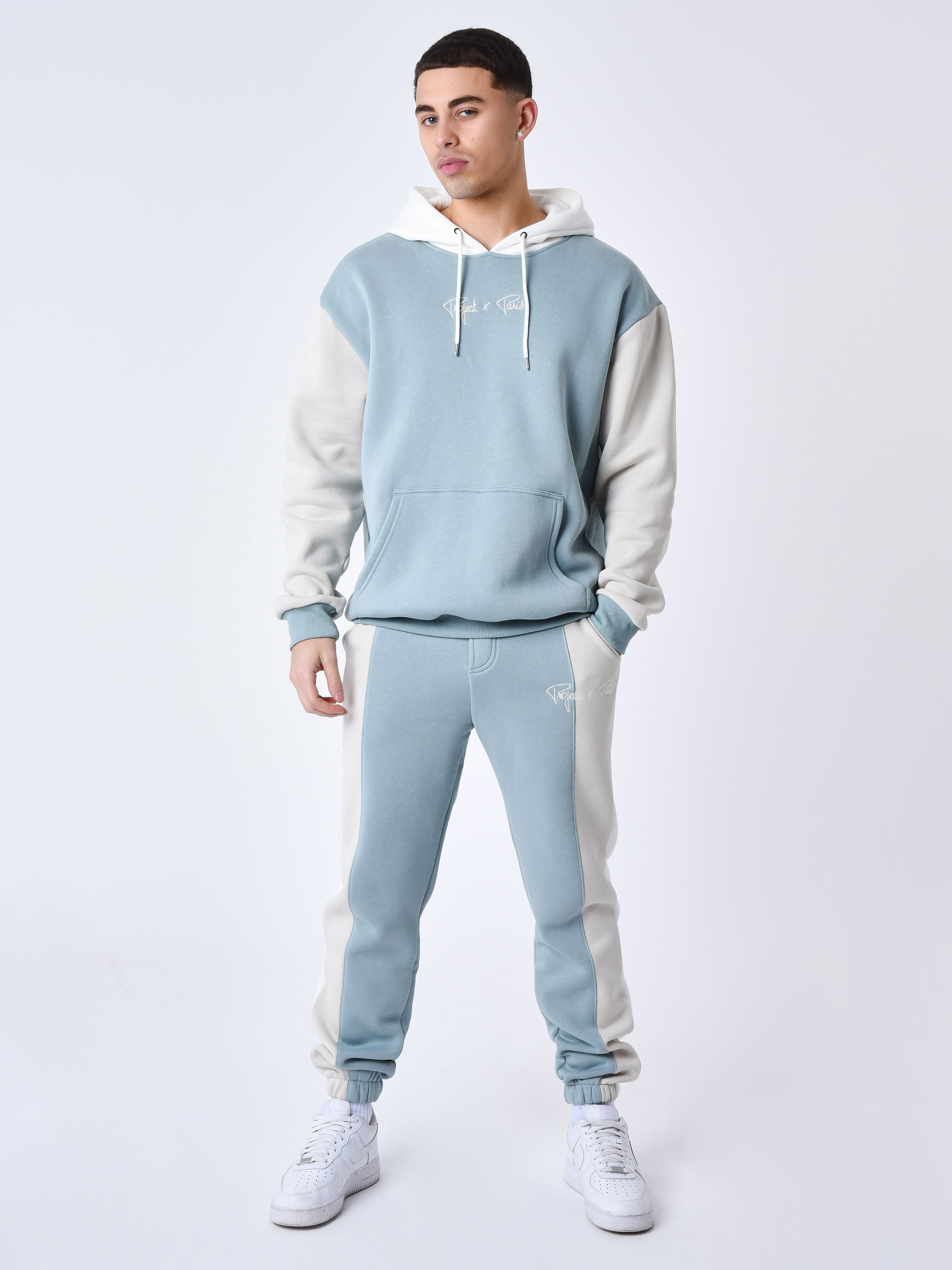 Colorblock jogger bottoms-3