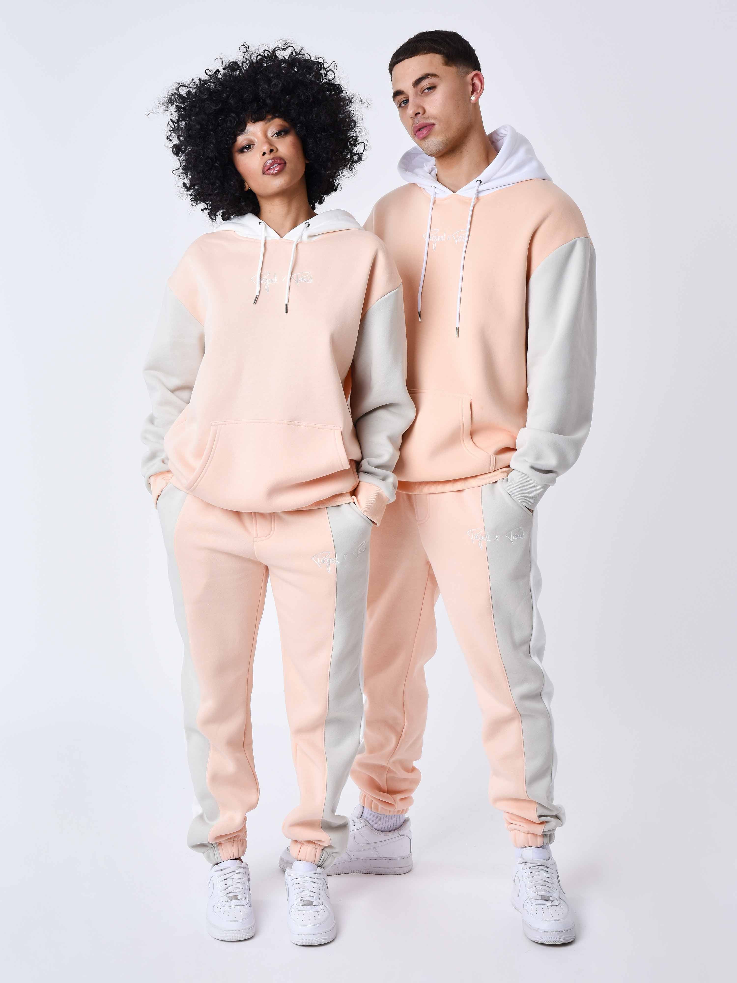 Colorblock jogger bottoms-2