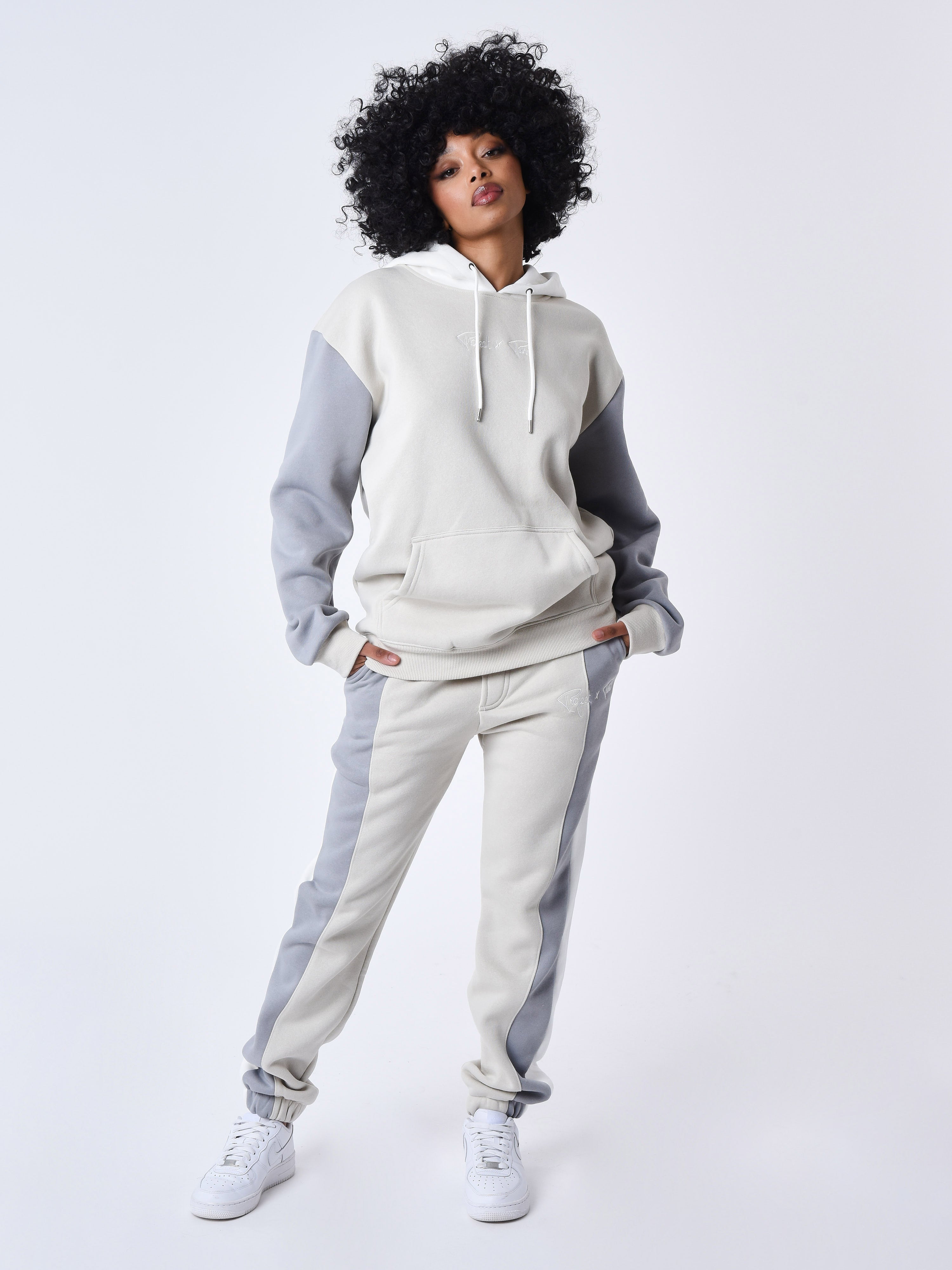 Colorblock jogger bottoms-7