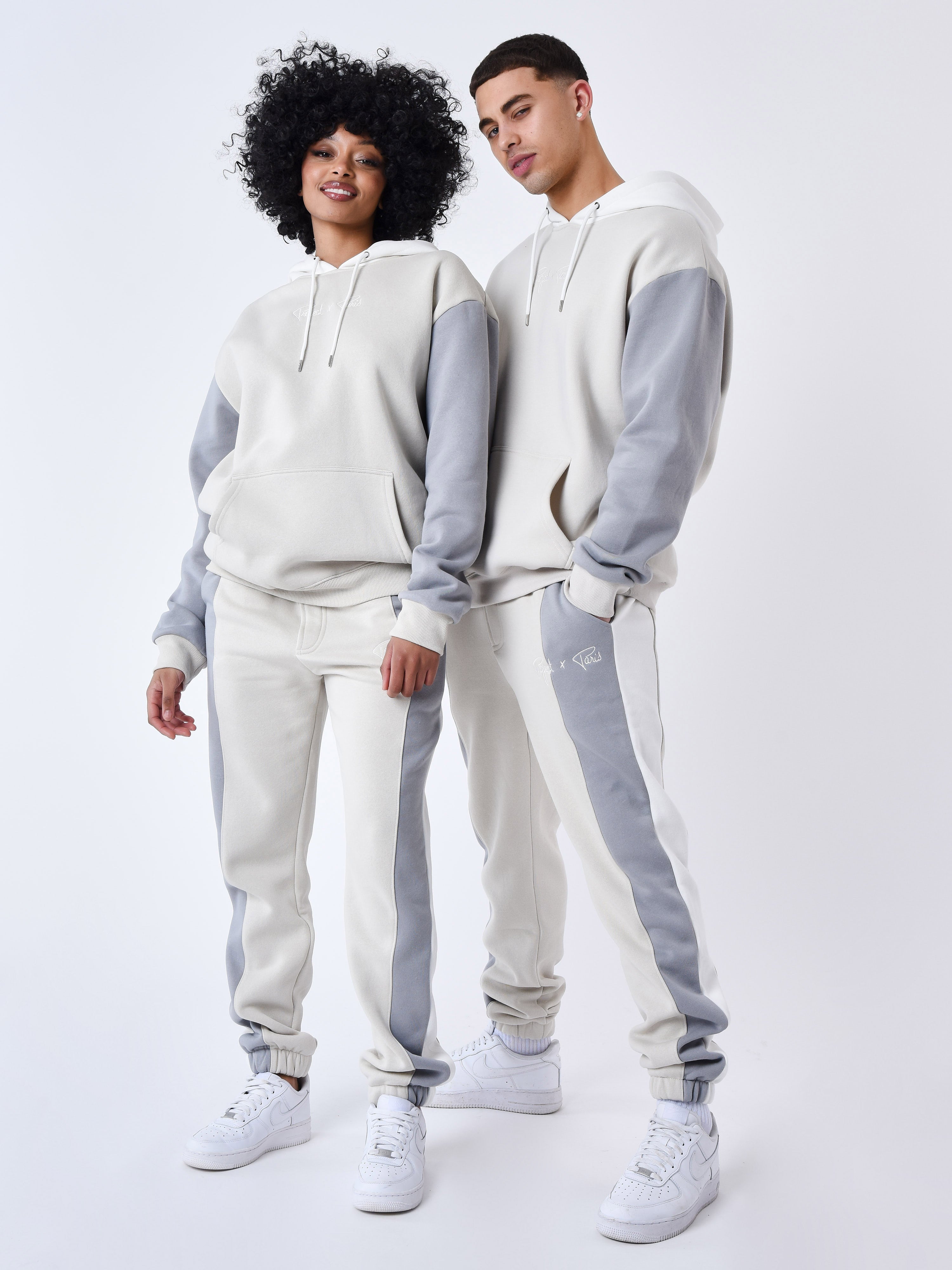 Colorblock jogger bottoms-2