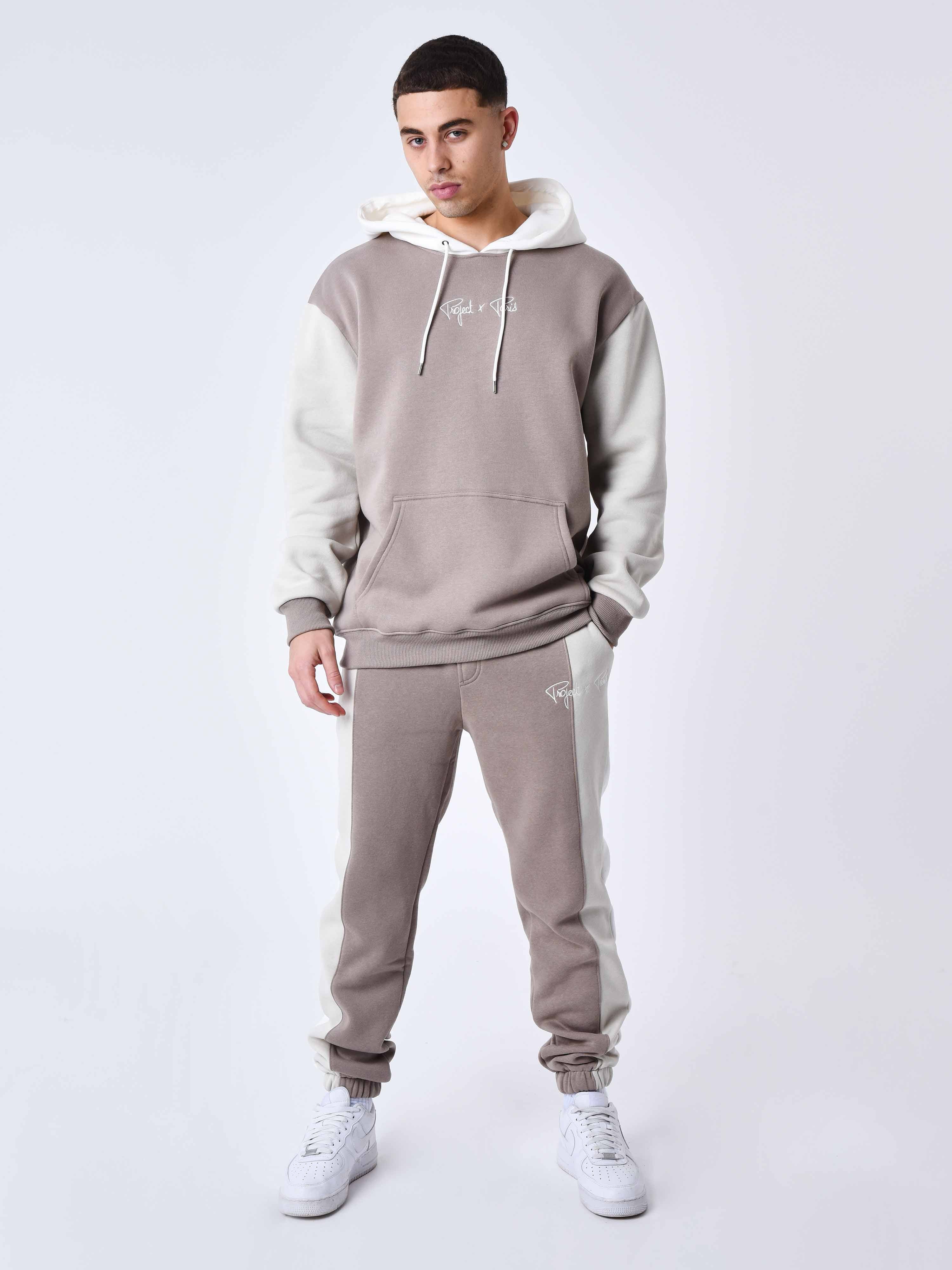 Colorblock jogger bottoms-3