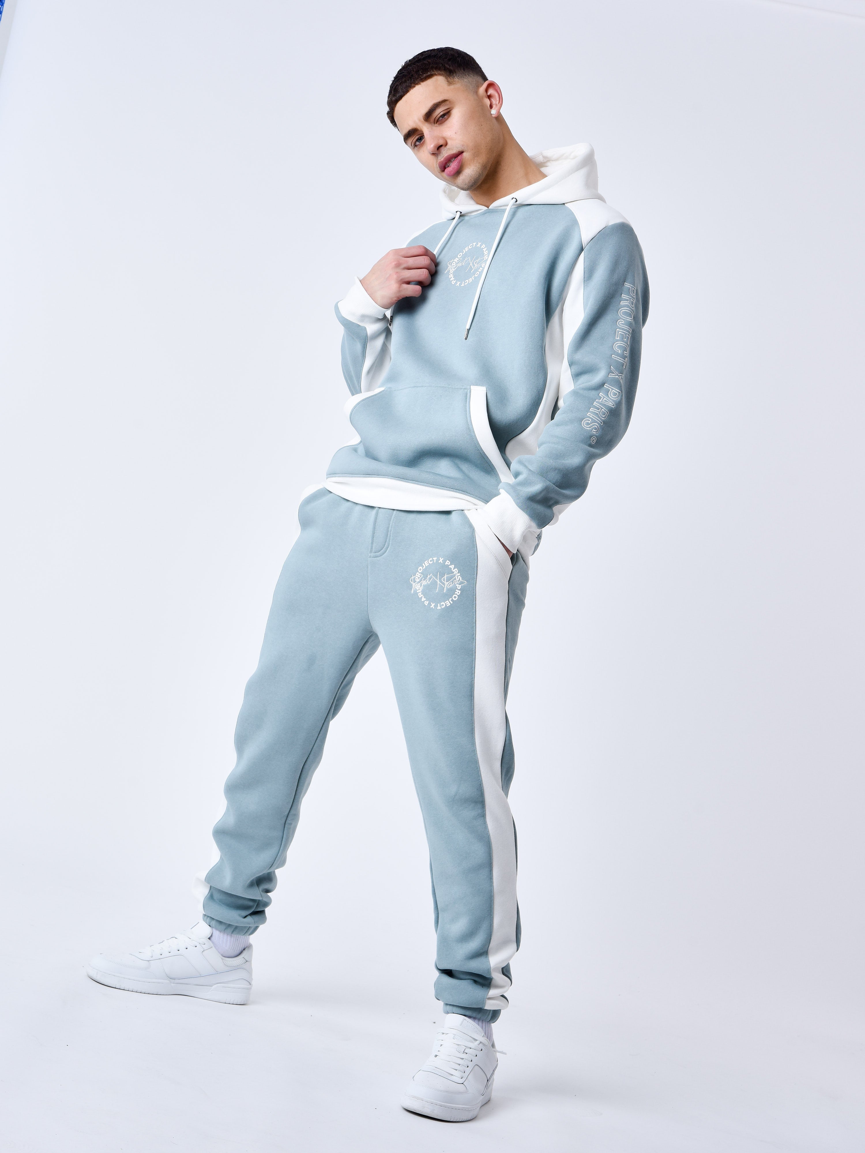 Bicolor joggingbroek-1