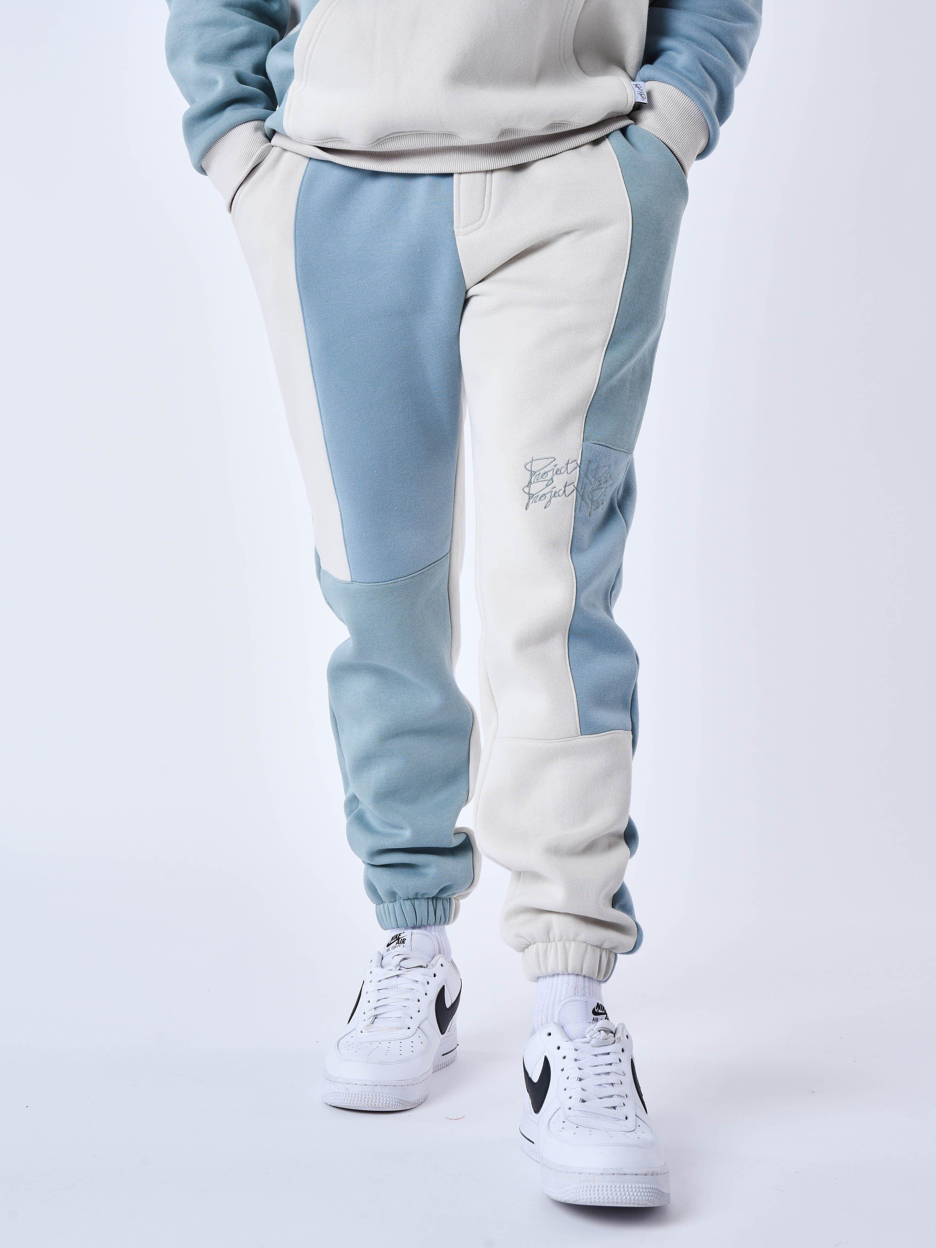 Tricolor jogging bottoms-2