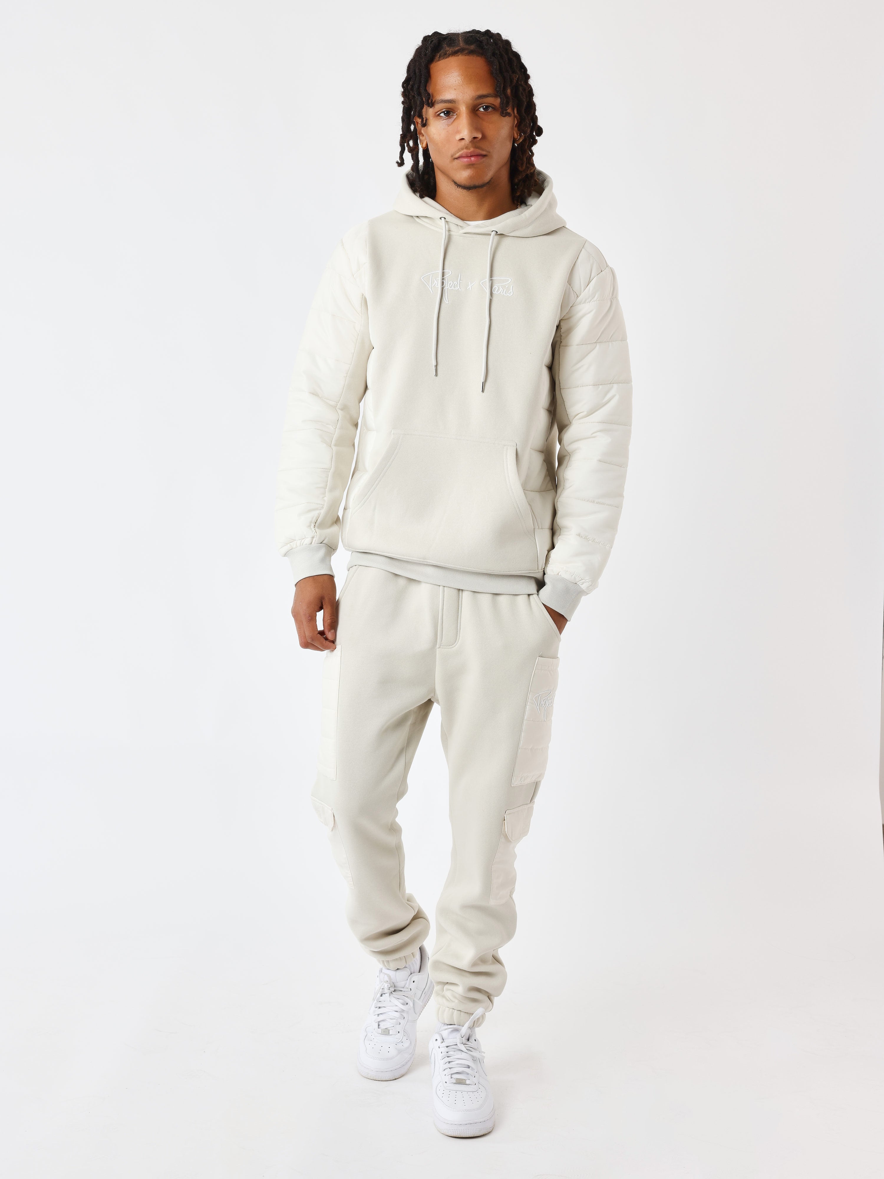 Joggingbroek met bimateriaal inzetstuk-1