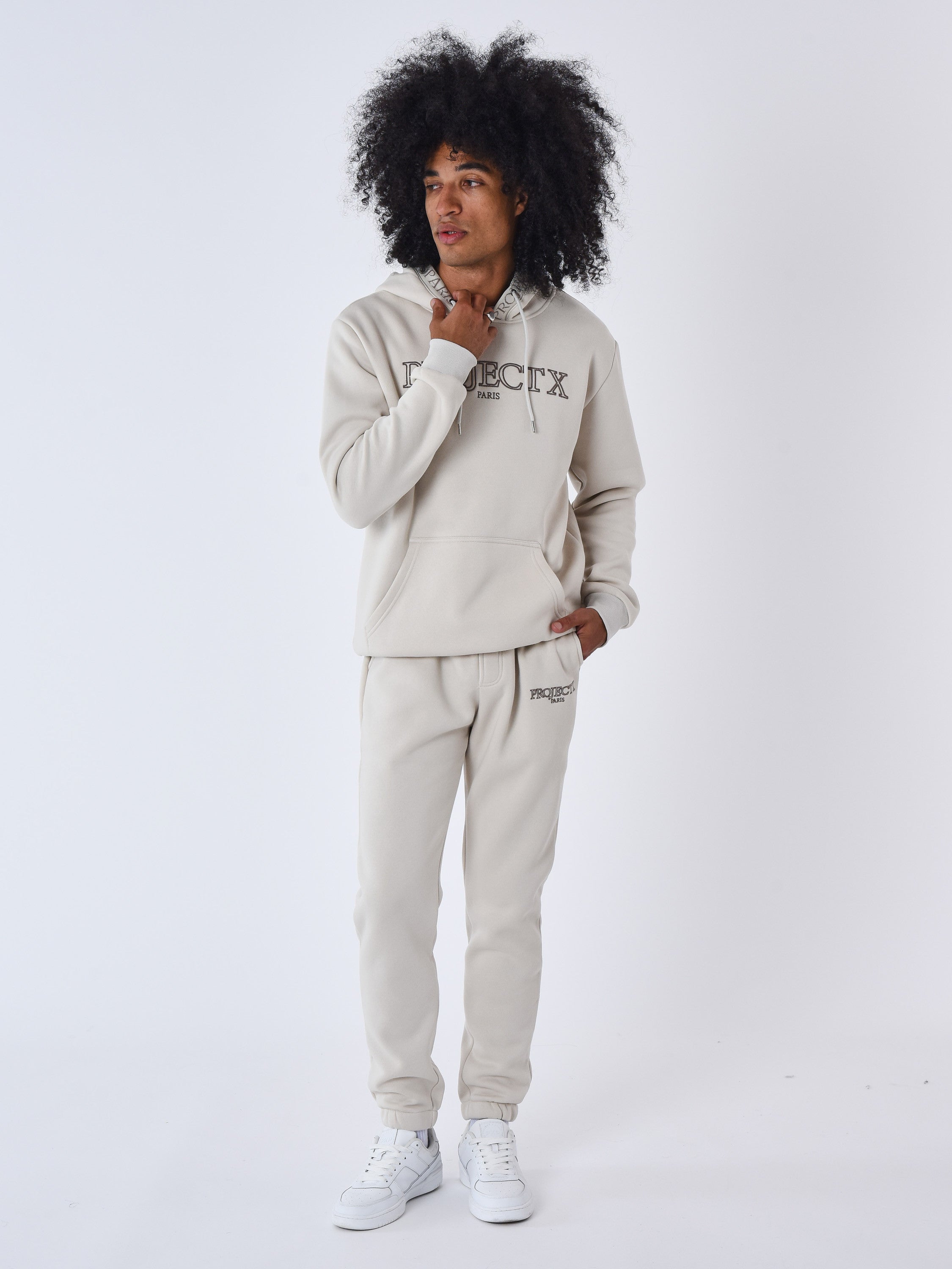 Bas de jogging broderie Contour-4