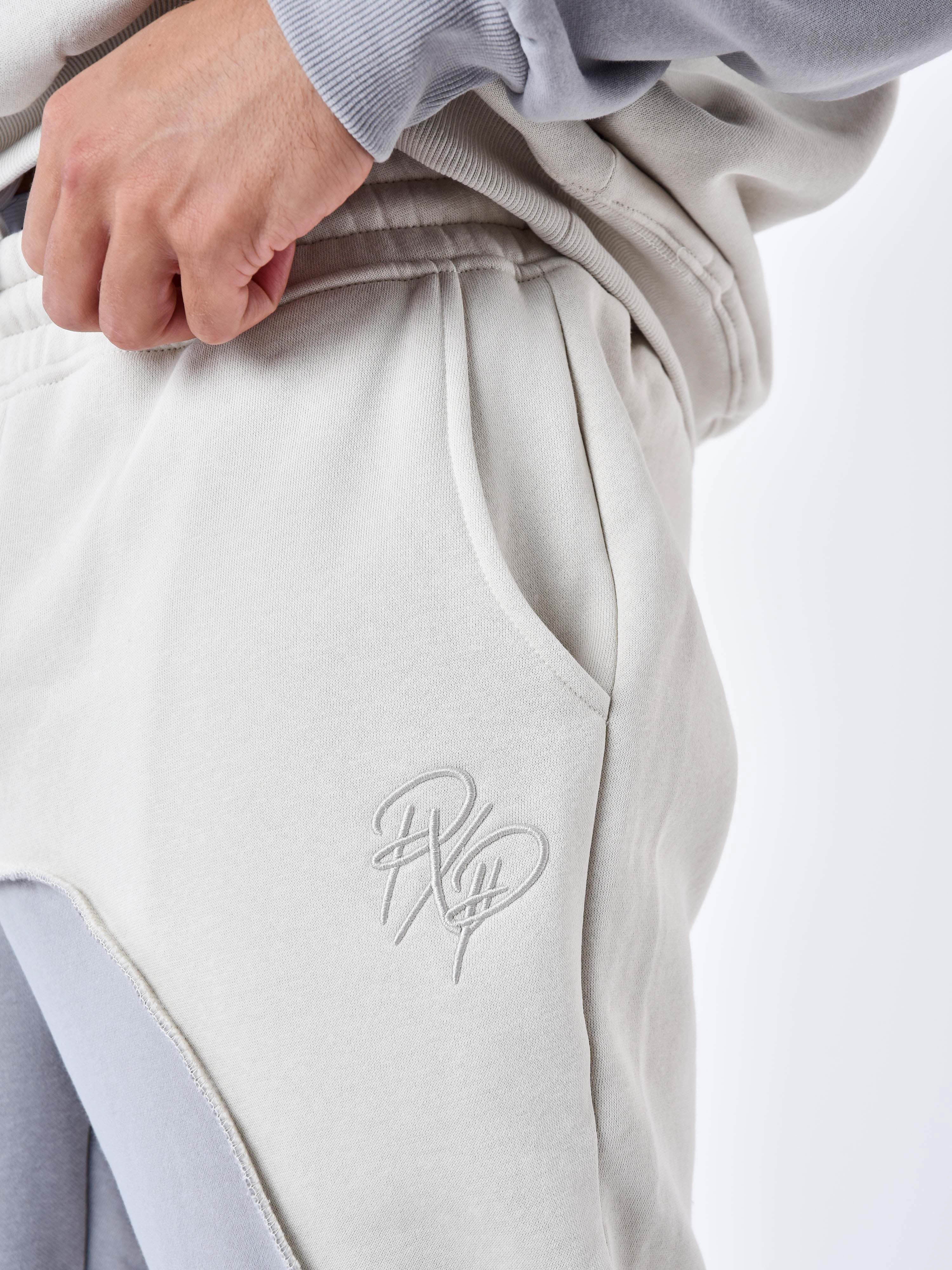 Tricolor wave-style jogger bottoms-6