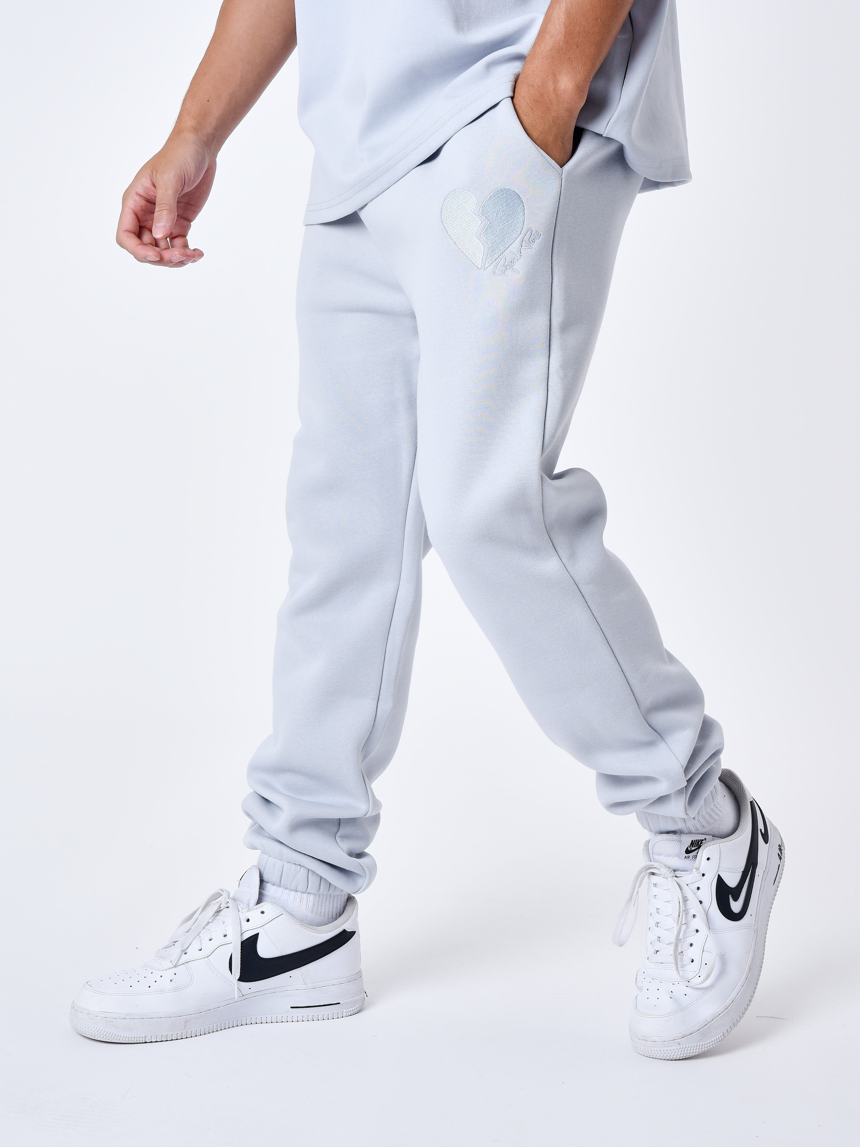 Broken heart jogger bottoms-5