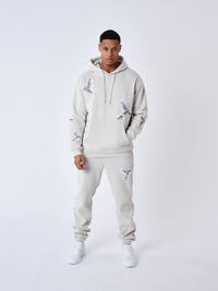 Jogginghose mit Taubenmuster
