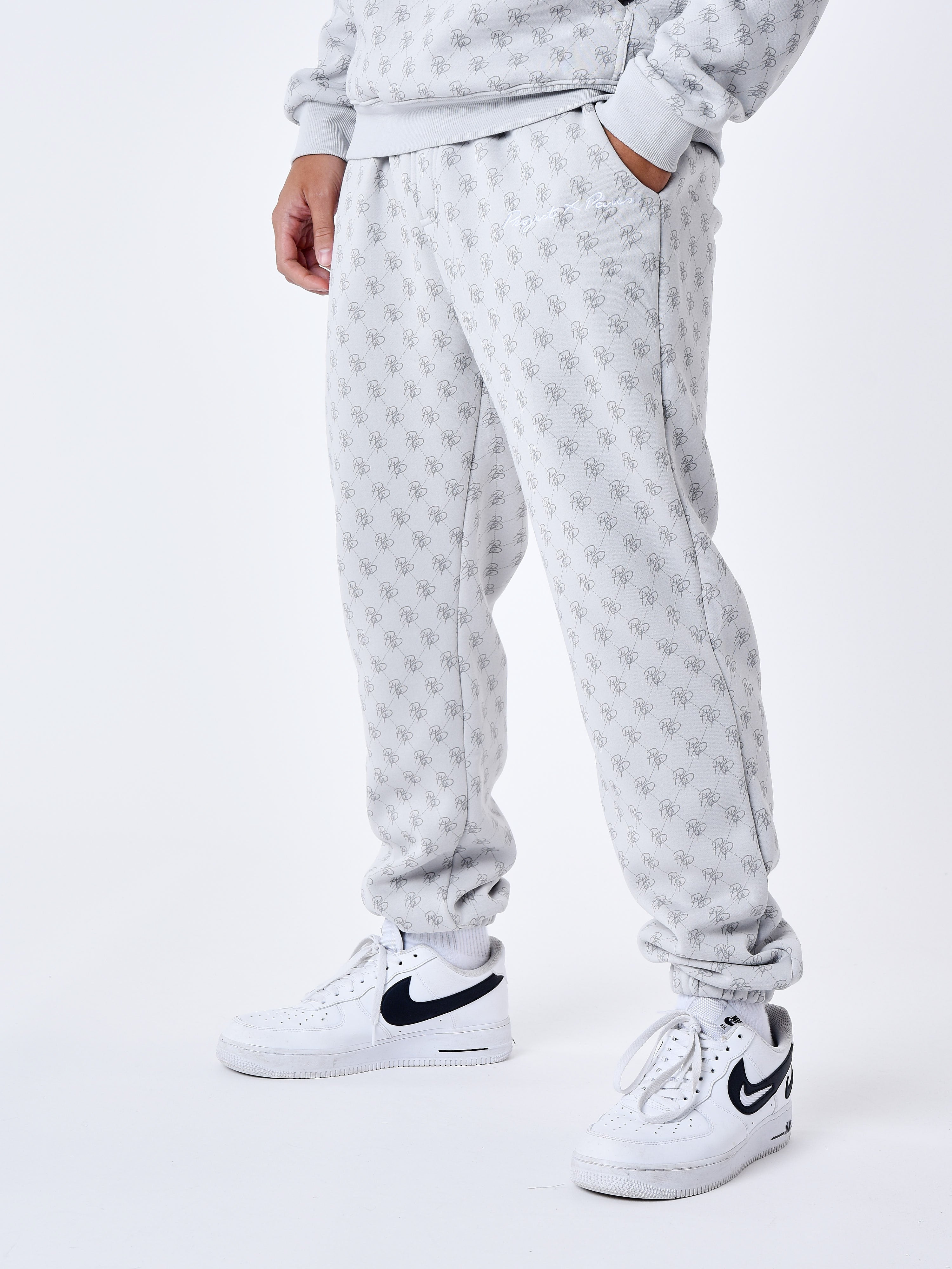 All over monogram jogger bottoms-2