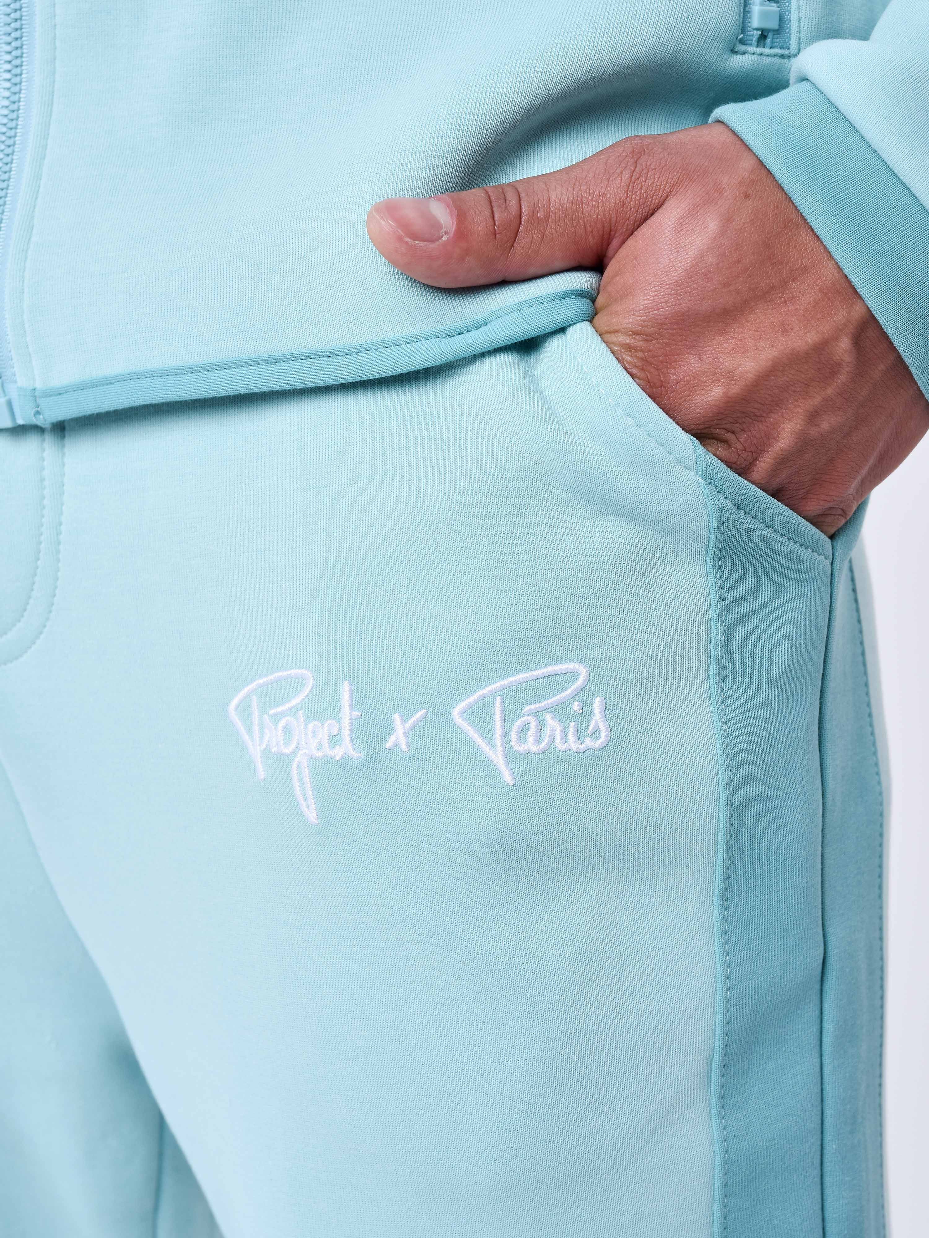 Two tone jogger bottoms-7